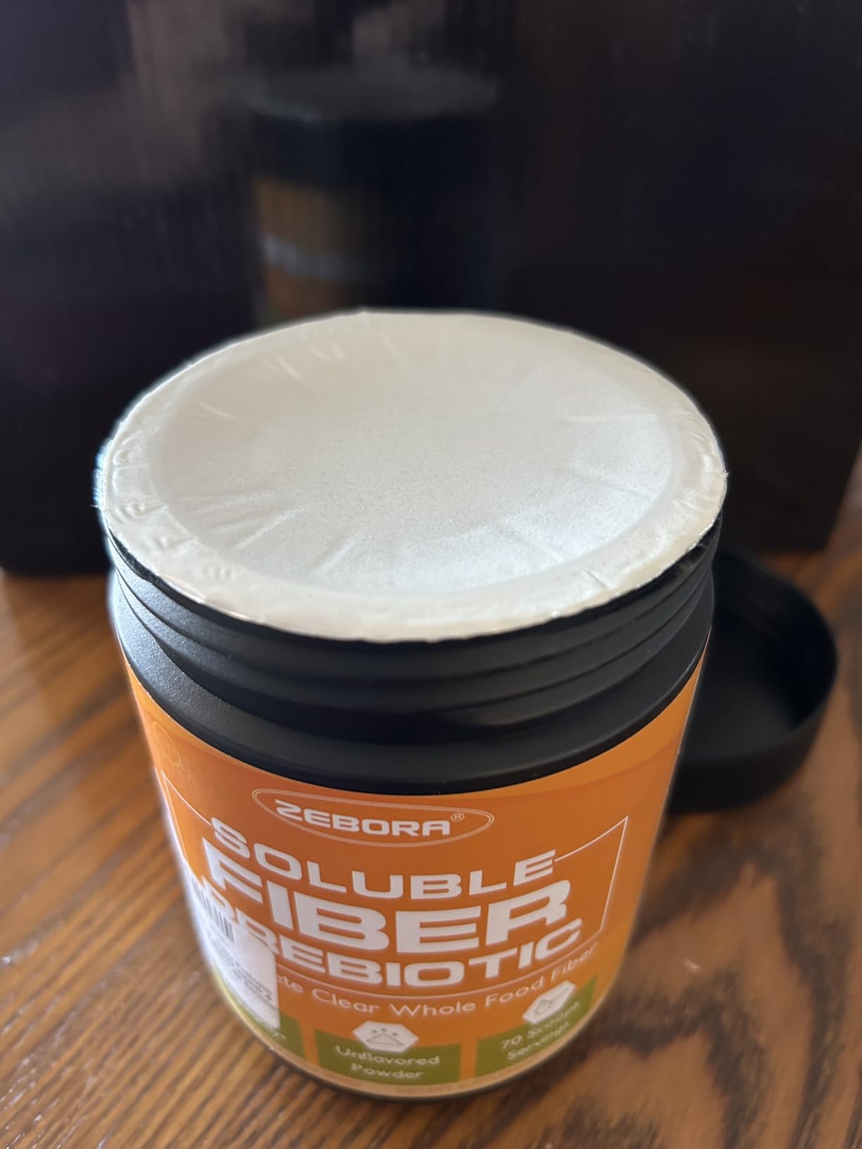 ZEBORA Fiber Supplement Powder, Soluble Prebiotic Fiber Powder Unflavored with Acacia for Digestive Health, Regularity and Hunger Control No Sugar Added, No Grit, Gluten Free, 70 Servings customer photo 1