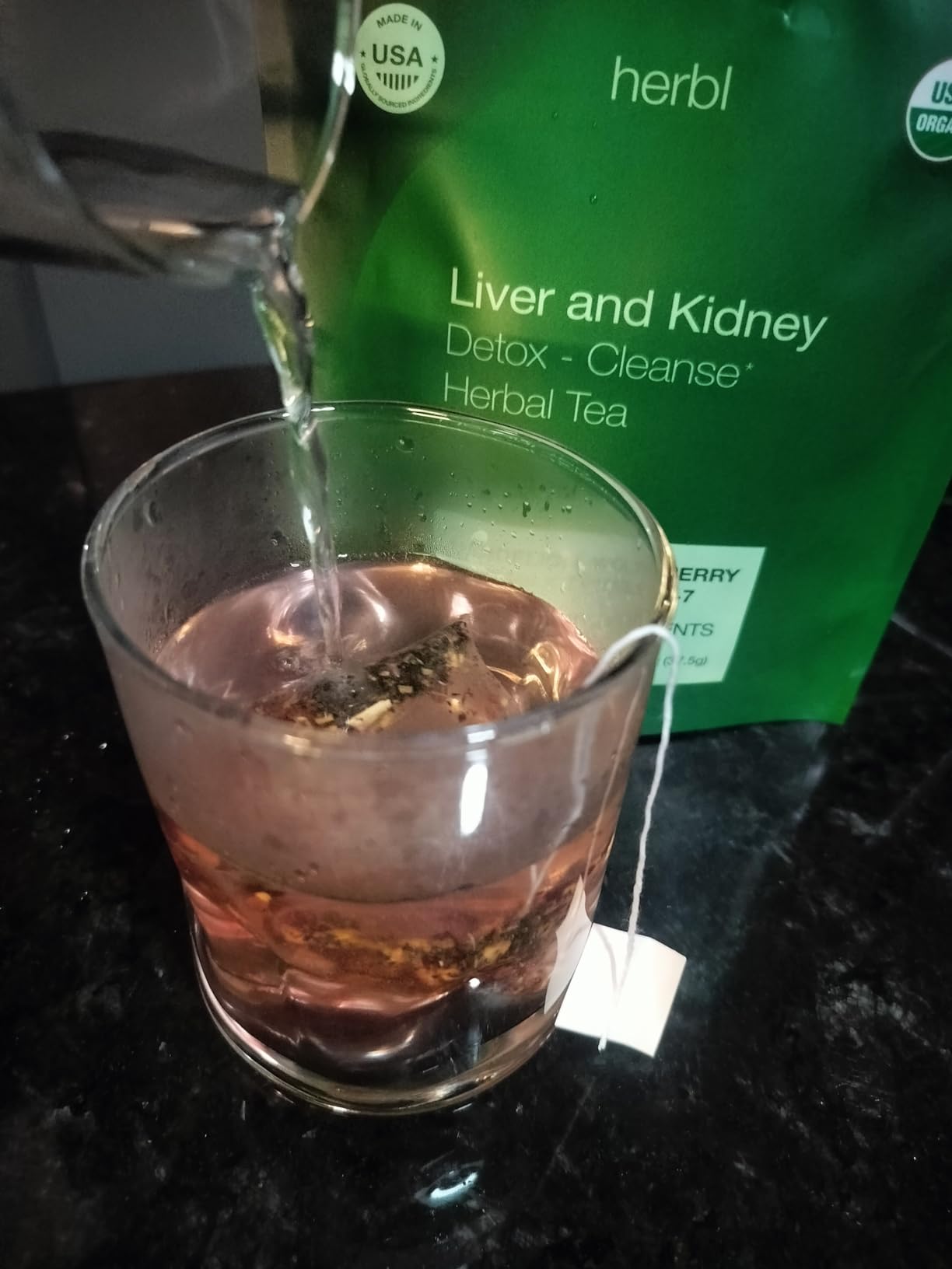 Organic Dandelion Wolfberry Tea - Kidney and Liver Detox Tea - Organic Liver Kidney Cleanse & Detox with Dandelion, Goji Berry, Milk thistle, Turmeric, Hibiscus and extra Herbal Ingredients customer photo 2