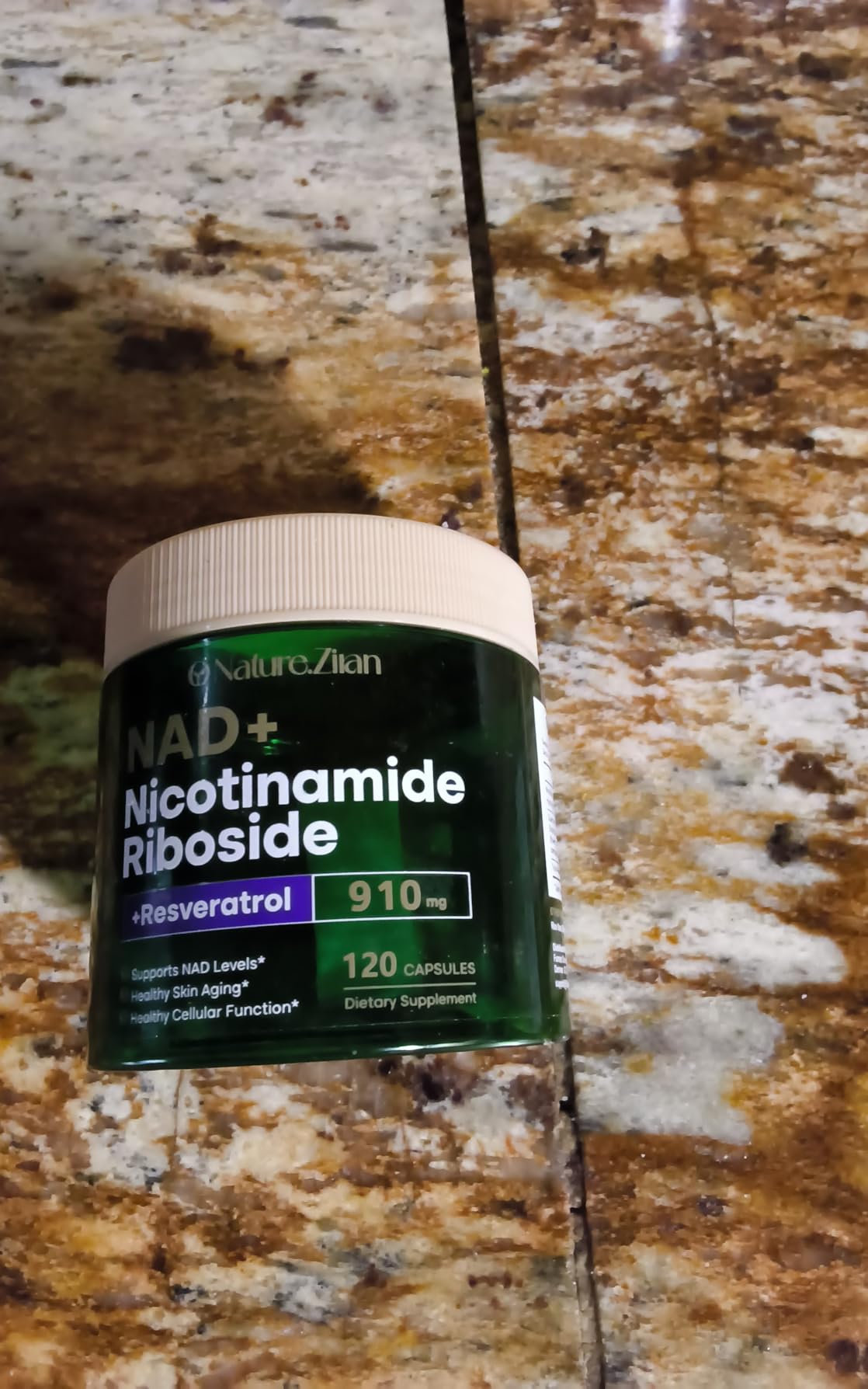 NAD Supplement - NAD+ Nicotinamide Riboside 910 Mg Supplement for Women & Men, Liposomal Nicotinamide Riboside with Resveratrol, for Focus, Boost - 120 Capsules customer photo 1