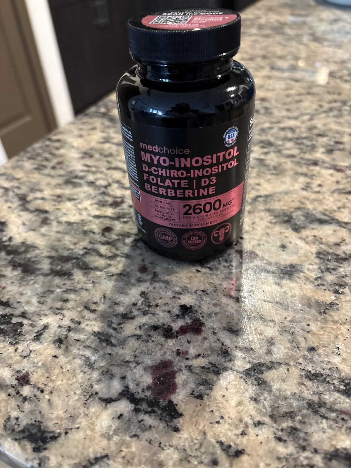 14-in-1 Women's Inositol Complex Supplement - 40:1 Myo & D-Chiro Inositol with Folate, Vitamin D3, Zinc, Magnesium & Botanicals for Hormone & Feminine Wellness Support - (120 Capsules) (Pack of 1) customer photo 2