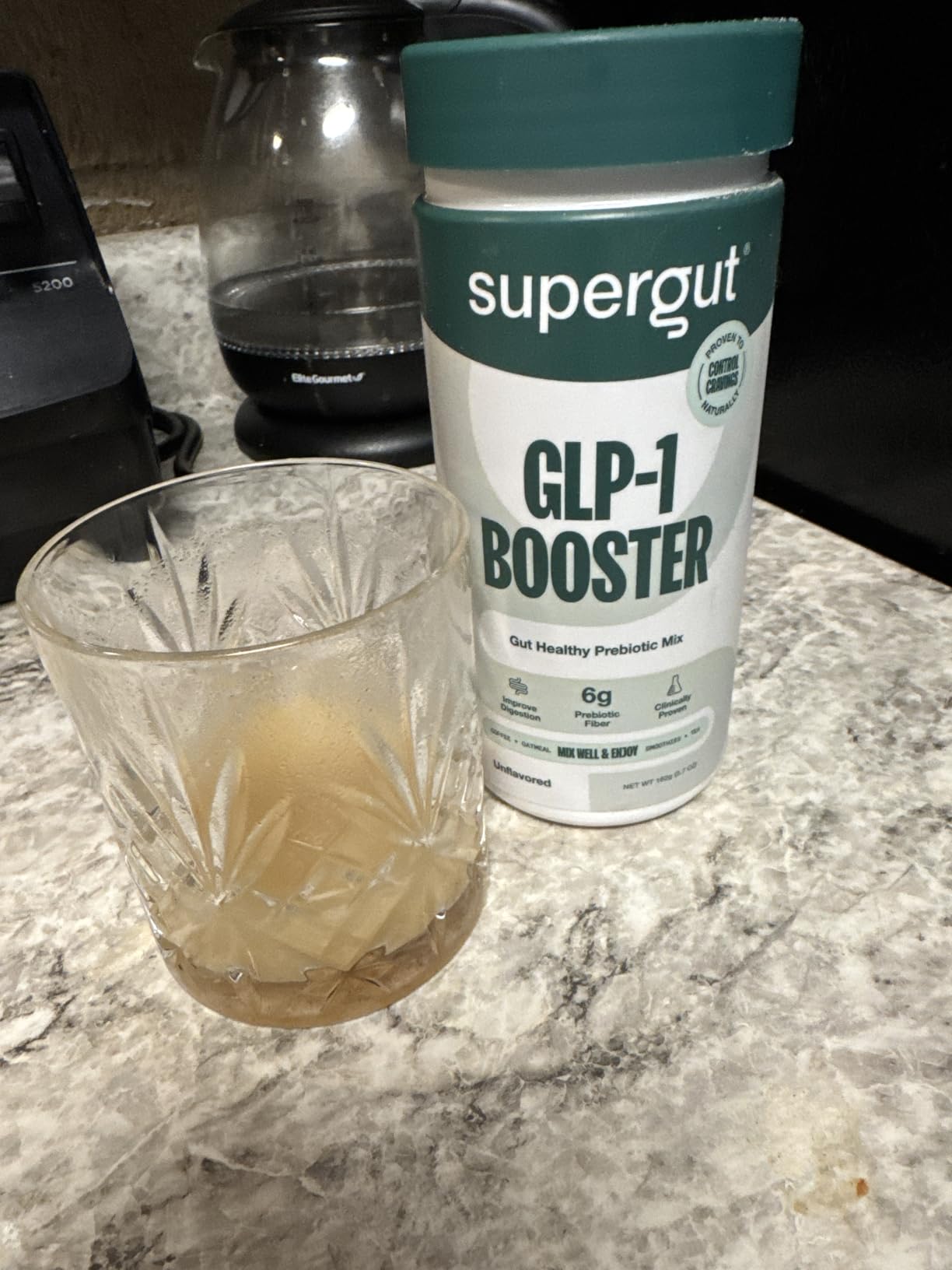 Supergut GLP1 Daily Support - High Fiber GLP-1 Supplement Powder for Women & Men - Sugar-Free Drink Mix for Gut Health (20 Servings) customer photo 2