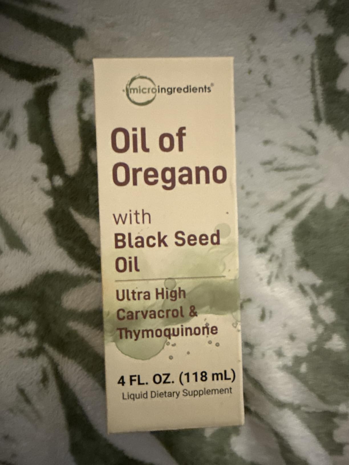 Organic Oil of Oregano with Black Seed Oil, 4 fl oz | 2-in-1 Dropper | High Potency Liquid Drops with Carvacrol & Thymoquinone | Natural Herbal Supplement | Vegan, Plant Based, Non-GMO customer photo 2
