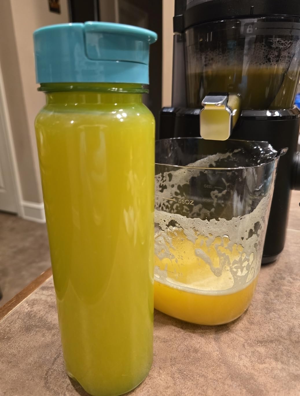 Nama J2 Cold Press Juicer - Self Feeding for Hands-Free Operation with Wide Mouth Hopper for Whole Recipe Loading, Zero Waste Masticating Juicer For More Juice, Less Pulp - Easy Cleanup & Assembly customer photo 2