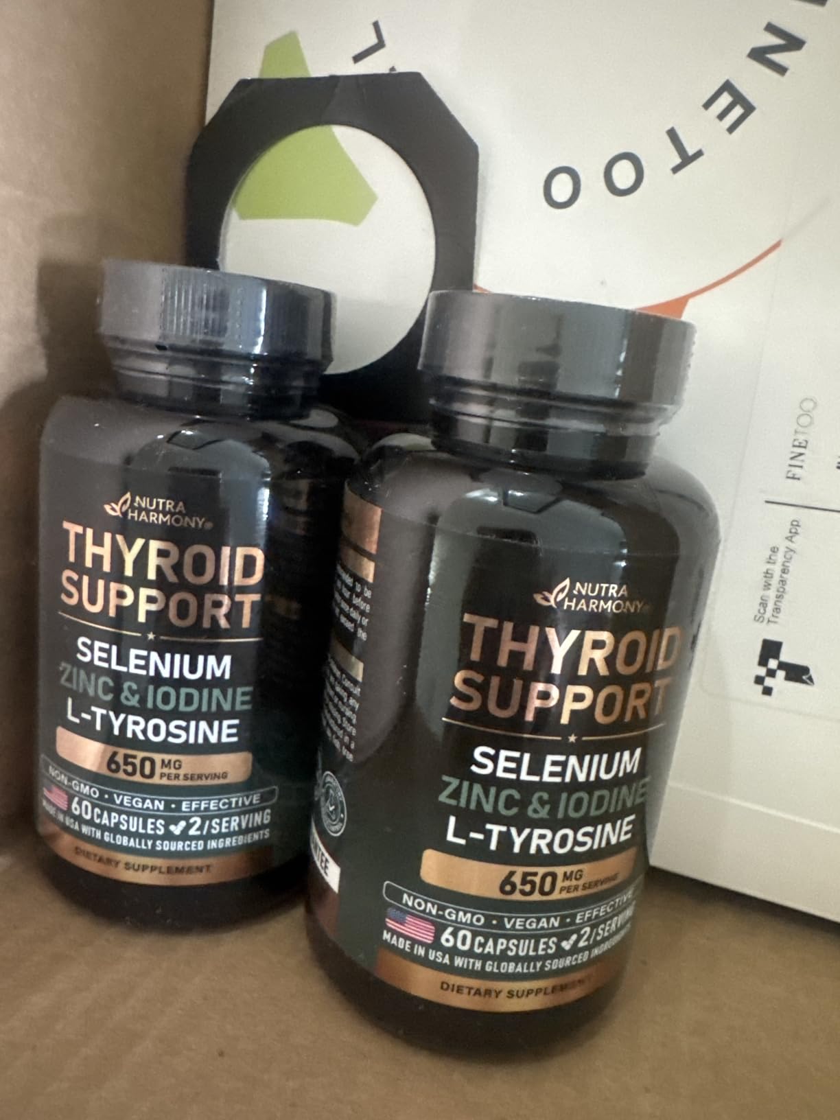 Thyroid Support for Women - Selenium 200 mcg | Astragalus | Zinc & Iodine | L-Tyrosine | Adaptogen Herbs - 21-in-1 Antioxidant & Immune Support - Vegan, Non-GMO - Lab Tested - 60 Capsules customer photo 2