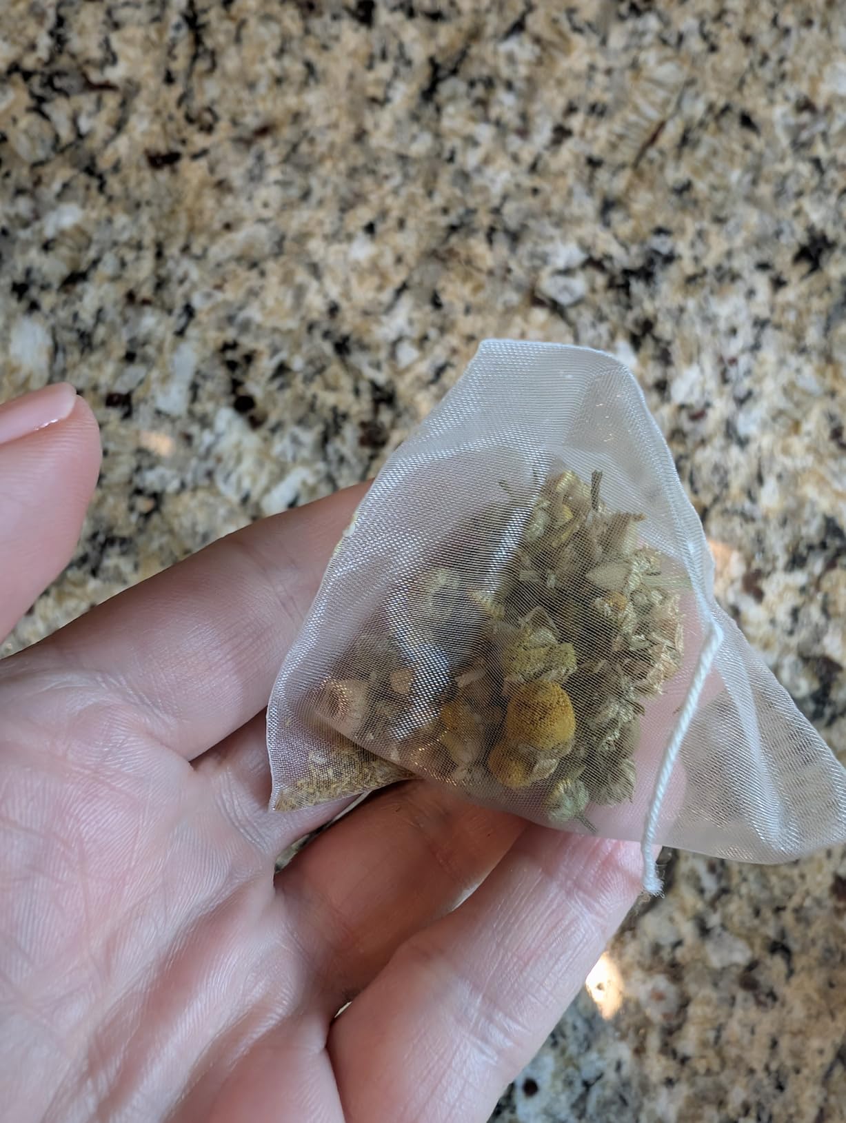Chamomile Tea Bags, Chamomile Flower Herbal Tea - Sugar-Free, Caffeine-Free, 50 Teabags customer photo 1