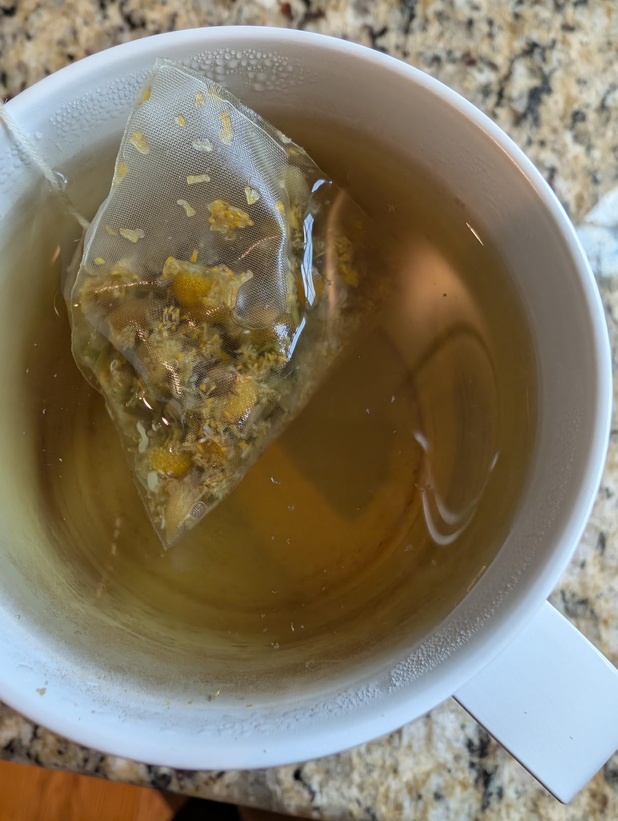 Chamomile Tea Bags, Chamomile Flower Herbal Tea - Sugar-Free, Caffeine-Free, 50 Teabags customer photo 2