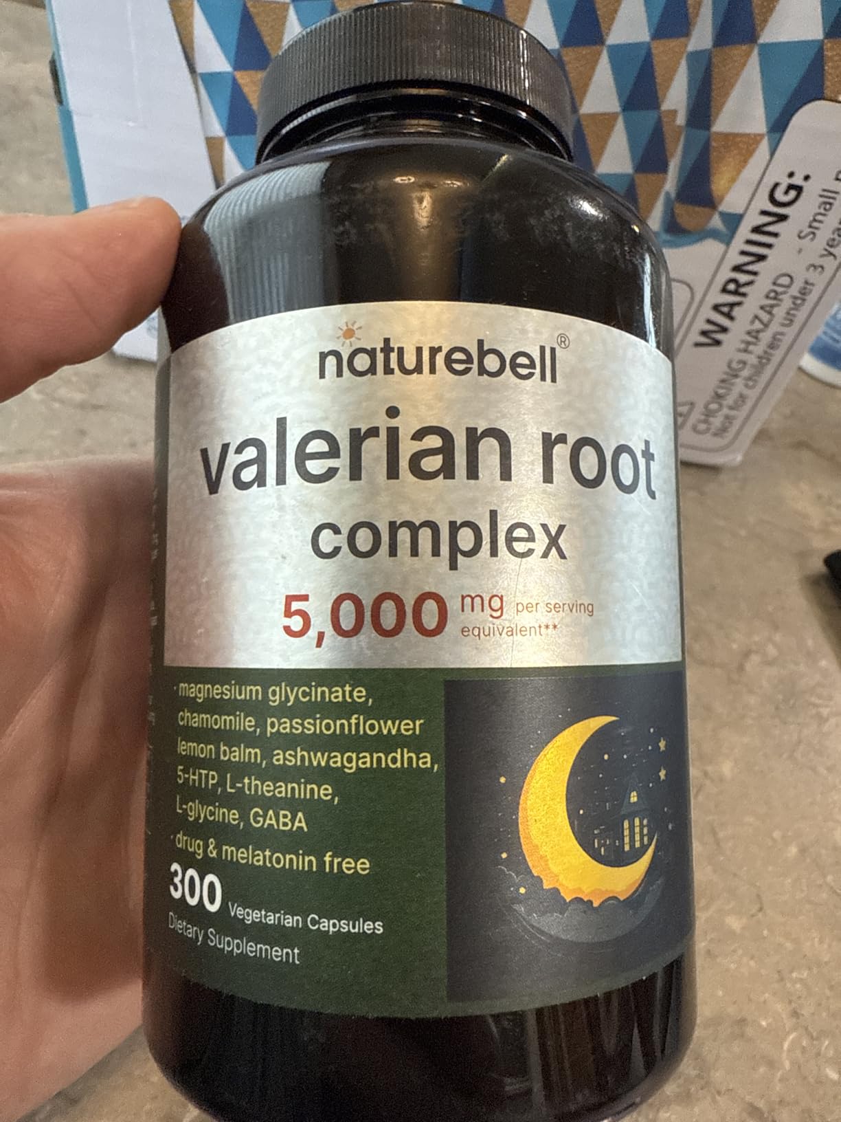 NatureBell Valerian Root for Sleep, 300 Veggie Capsules with Magnesium Glycinate, Chamomile, Passionflower, Lemon Balm, Ashwagandha, & More - Relaxation & Sleep Support Supplement - Melatonin Free customer photo 2