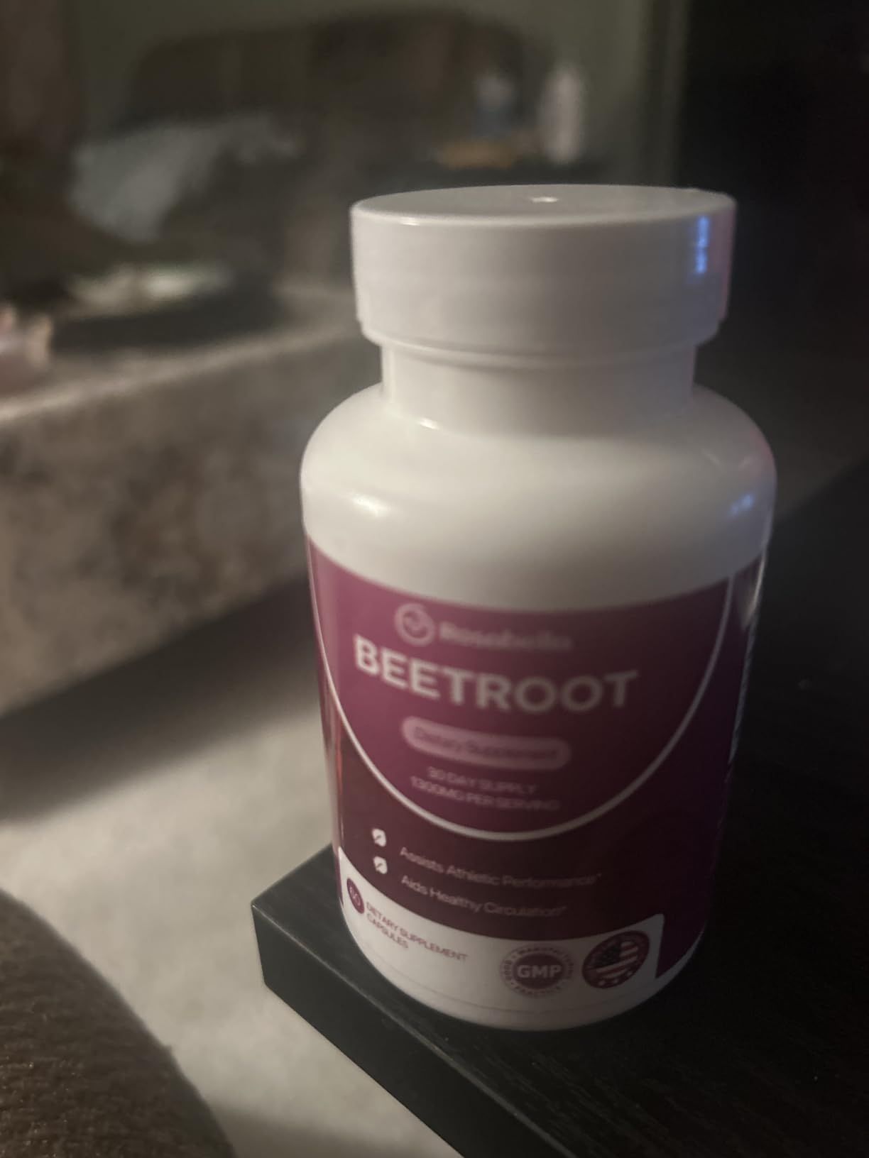 Rosabella Organic Beet Root Capsules - 1300mg Beet Root Powder Aids Healthy Circulation & Vitality, Non-GMO, Beet Root Supplement - 60 Capsules, 30-Day Supply customer photo 2