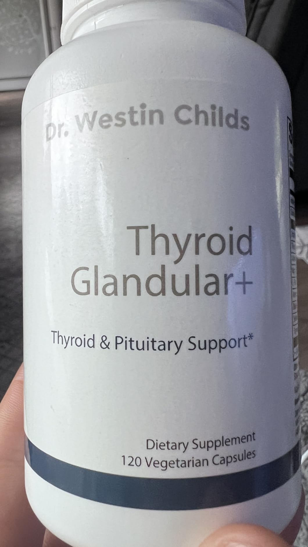 Dr. Westin Childs - Thyroid Glandular+ Freeze Dried, Grass-Fed Bovine Thyroid Support & Endocrine Health Supplement - L-Tyrosine, Selenium, Iodine 120 ct customer photo 1