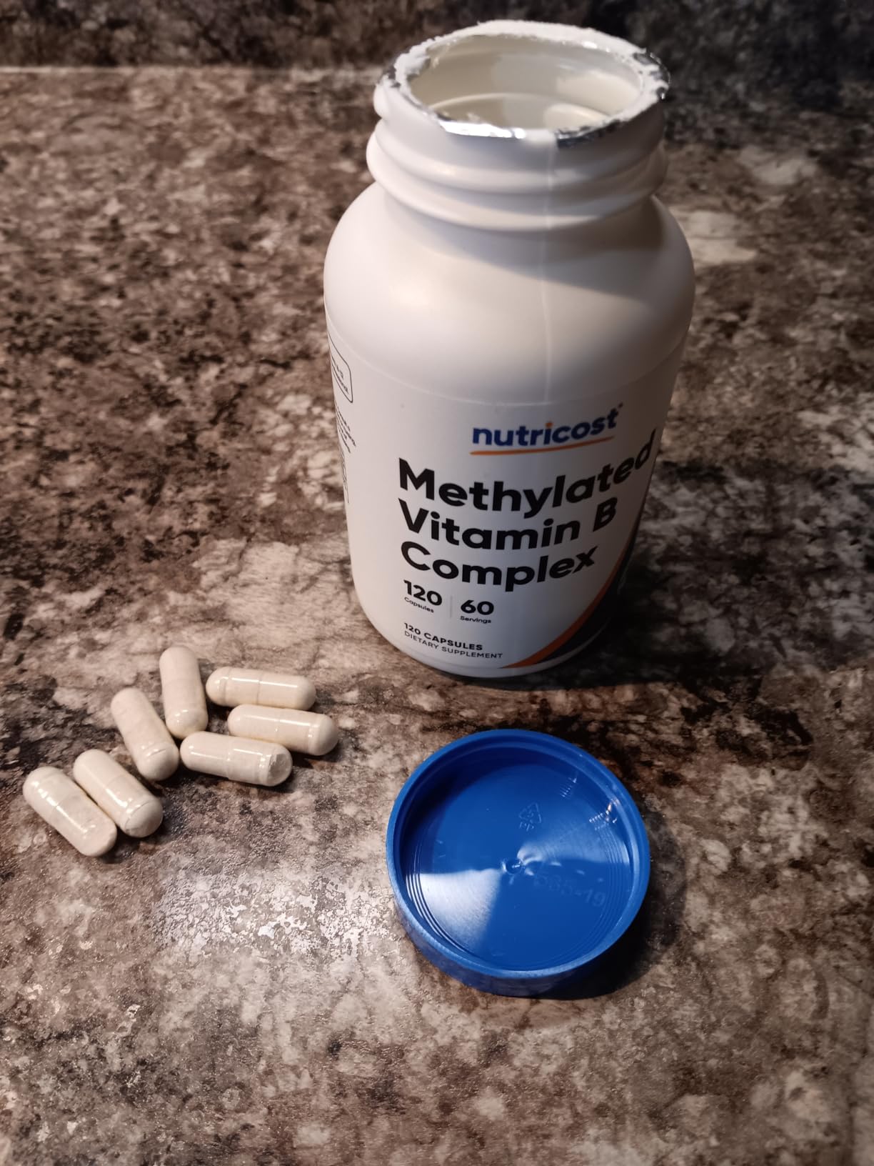 Nutricost Methylated Vitamin B Complex 120 Capsules - (60 Servings) Gluten-Free customer photo 2