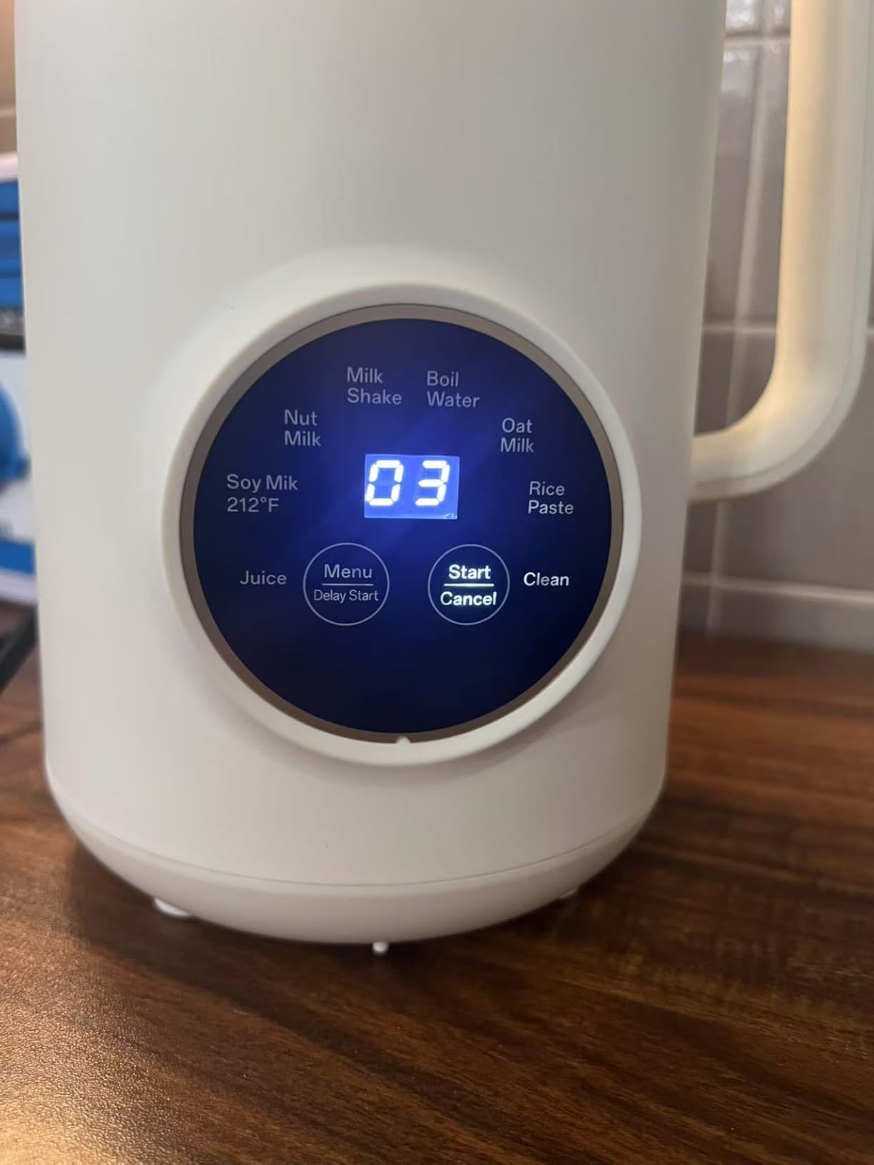 34 oz Nut Milk Maker Machine, 8 in 1 Soy Milk Maker with Nut Milk Bag, Plant Based Milk Maker for Almond, Oat, with Delay Start/Keep Warm/Self Cleaning, Cream customer photo 2