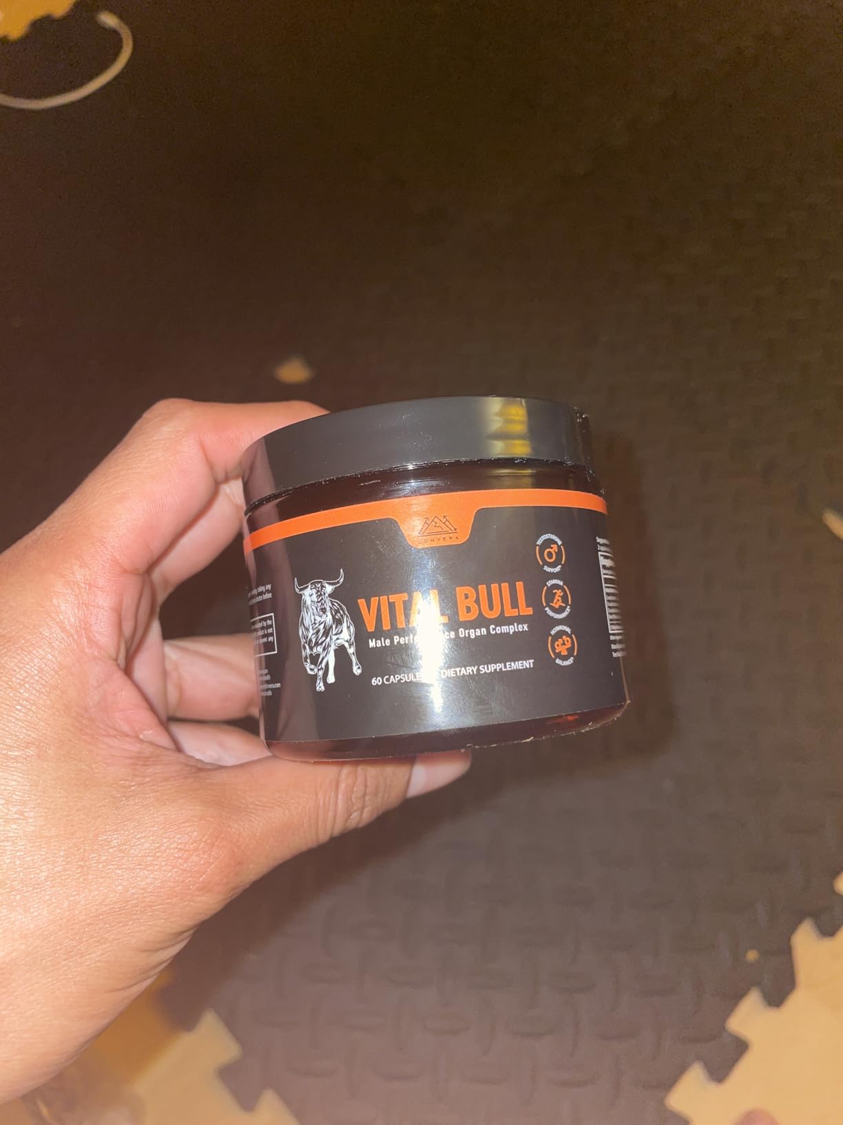 Vital Bull Beef Organ Supplement for Men with Grass Fed Liver, Testicle, Prostate & Bone Marrow - Freeze Dried Beef Organ Capsules for Nutrient Support - 30 Day Supply customer photo 2