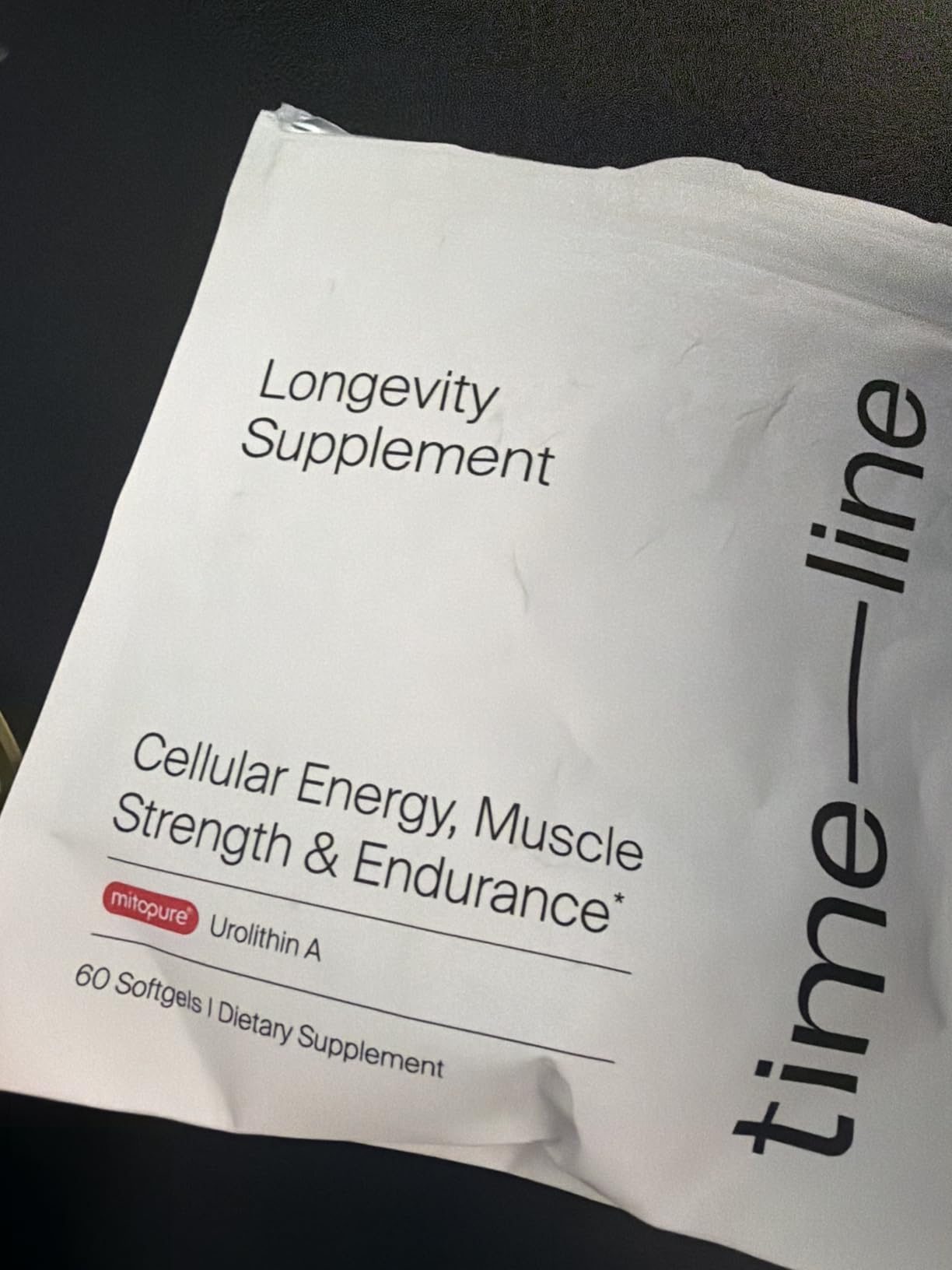 Timeline Mitopure Urolithin A Supplement Softgels - Clinically Proven Support for Healthy Aging and Cellular Renewal - Mitoceutical for Muscle Support and Longevity customer photo 2