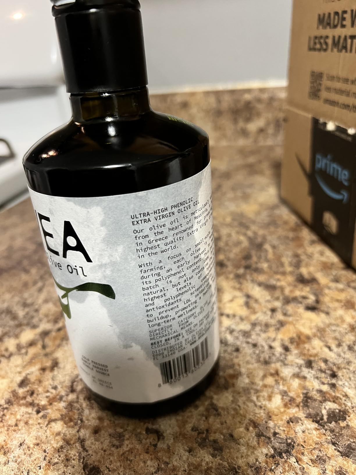 OLIVEA - Ultra High Phenolic Olive Oil - 1000+ mg/kg Polyphenols | 2025 Early Harvest | Organic EVOO from Greece | Cold-Pressed Olympia | Rich in Hydroxytyrosol for Heart, Brain & Longevity | 500ml (16.9 oz) customer photo 2