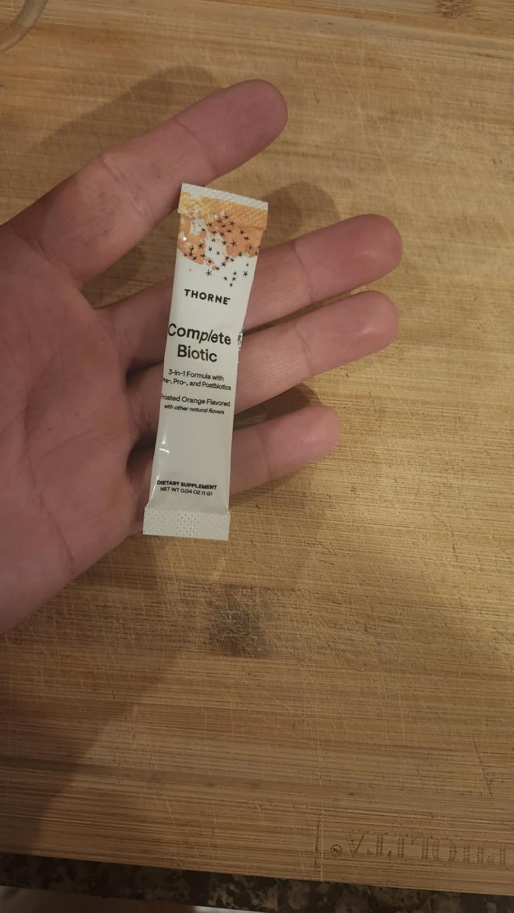 THORNE - Complete Biotic - Probiotic, Prebiotic & Postbiotic for Women, Men & Kids - Supports Gut, Digestive & Immune Health* - Occasional Constipation, Diarrhea, Gas & Bloating Relief* - 30 Servings customer photo 1