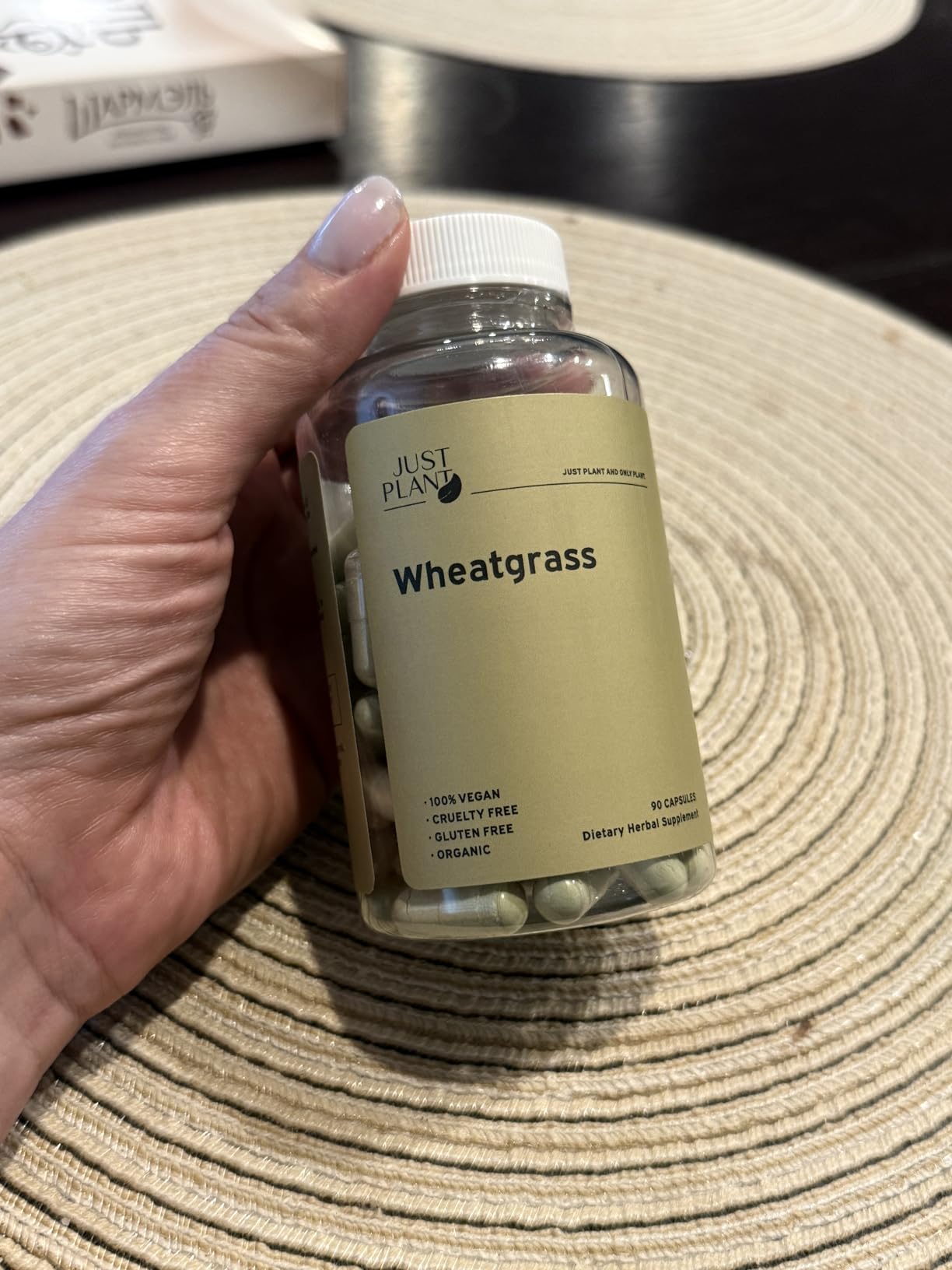 Organic Wheat Grass Capsules 500 mg, 90 Count | Detox, Energy, Digestion & Immune Support | Chlorophyll-Rich Green Superfood Supplements, Vegan, Gluten-Free Made in USA customer photo 1