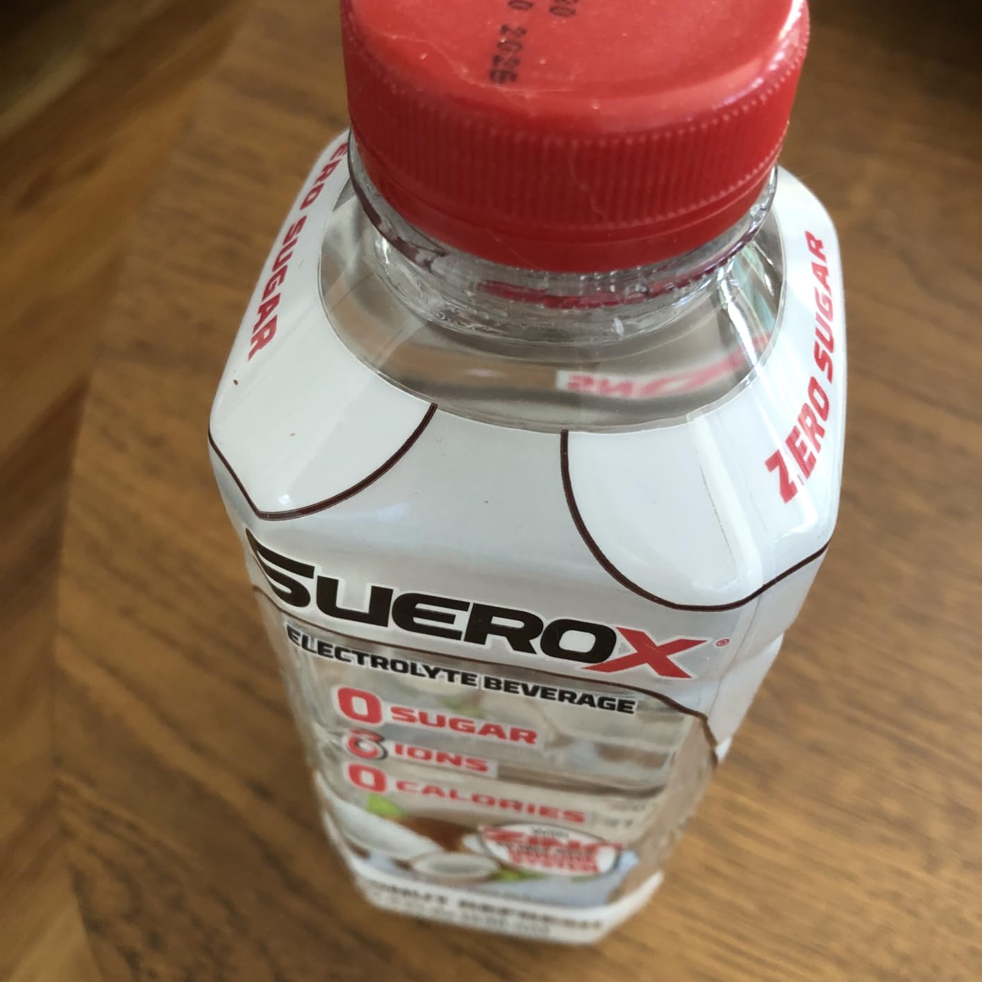 SueroX Sugar Free Sports Drink for Hydration and Recovery, Electrolyte Hydration Drink with 8 Ions, Zero Calorie Sports Drinks, Coconut Refresh, 21.3 Fl Oz, 6 Count customer photo 2