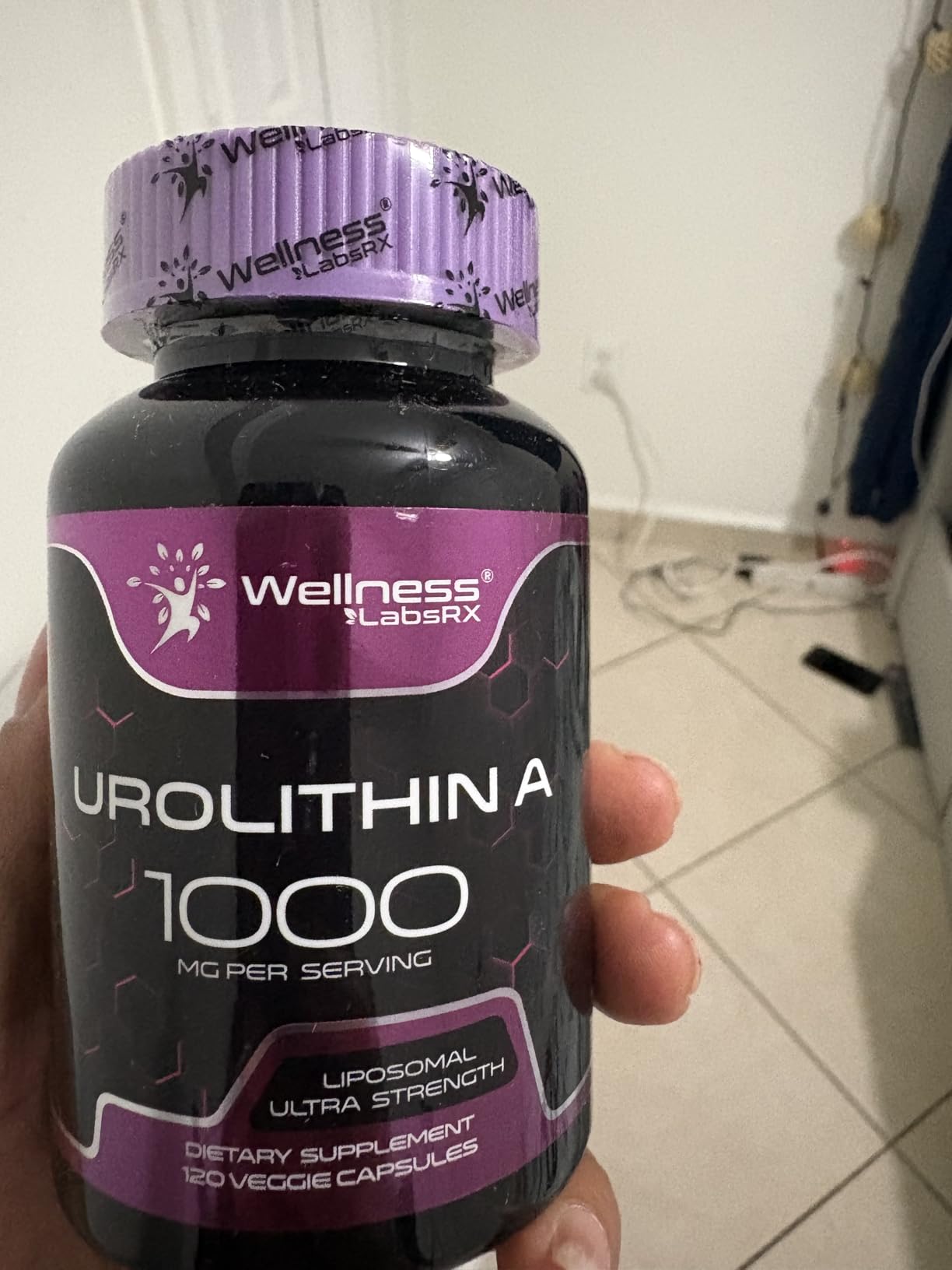 Urolithin A Supplement Capsules 1,000mg (98.9% Pure) - Advanced Urolithin A+ Formula for Cellular Renewal & Mitochondrial Support, High-Strength Muscle Health Support- 120 Count customer photo 2