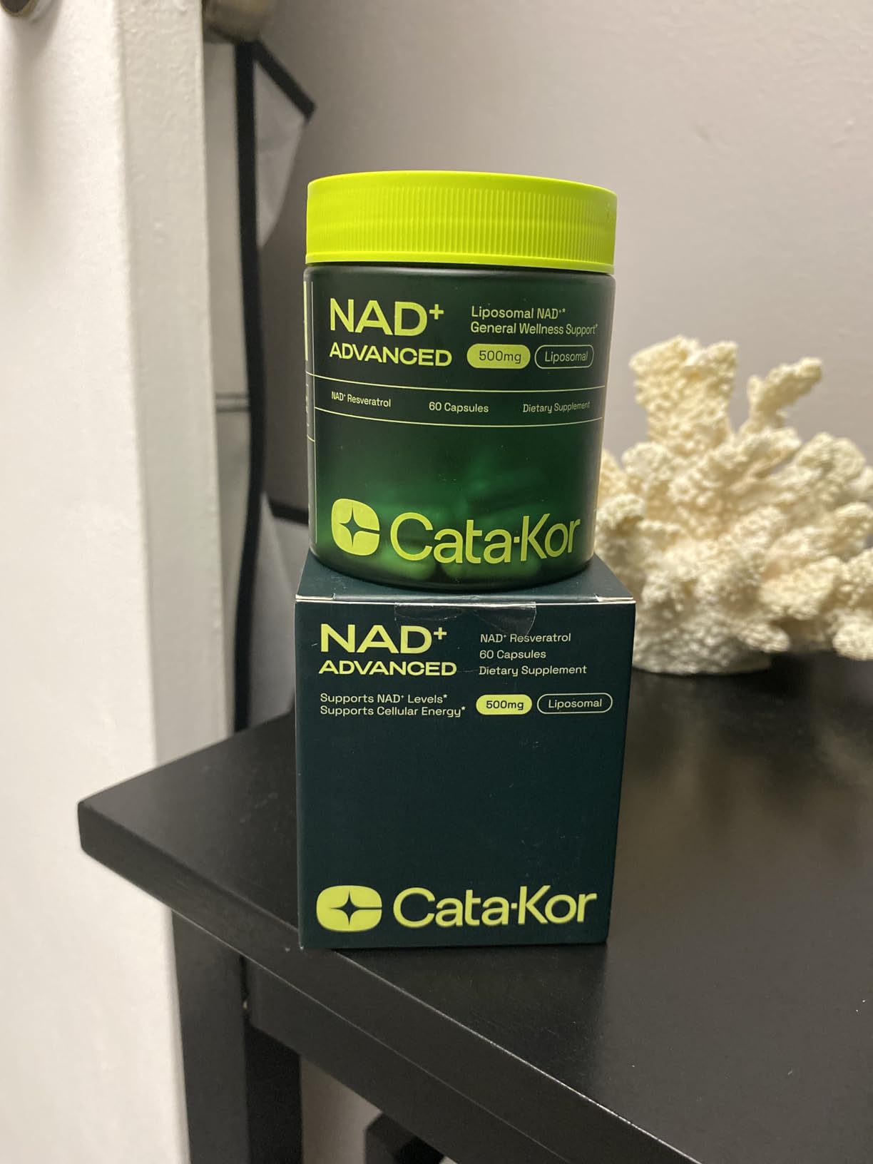 Cata-Kor Liposomal NAD+ Supplement with Resveratrol - NMN Supplement Alternative - Advanced NAD Resveratrol customer photo 1