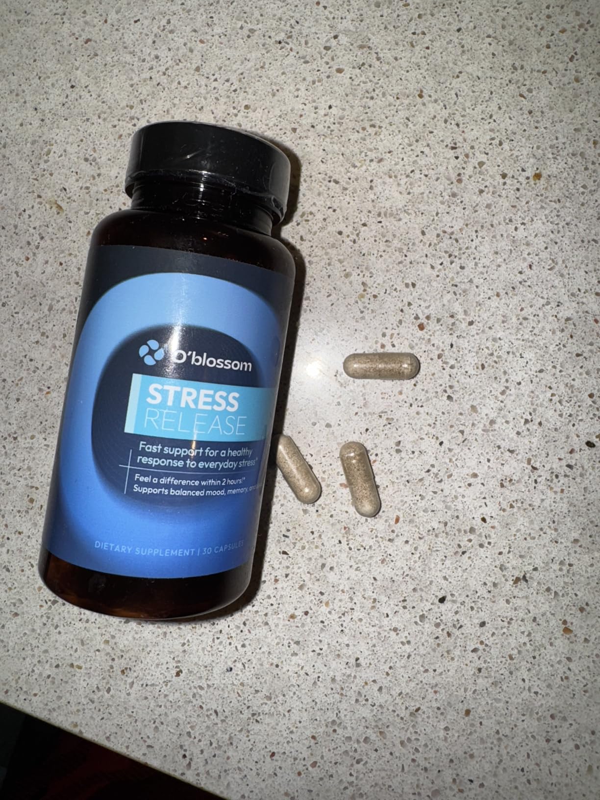 Stress Release Ashwagandha Sensoril Zembrin Supplements - Clinically Studied Stress Relief with True Rapid Calm, Mood Support in 2 Hours, Cognitive Enhancement, and Healthy Sleep Pattern customer photo 2