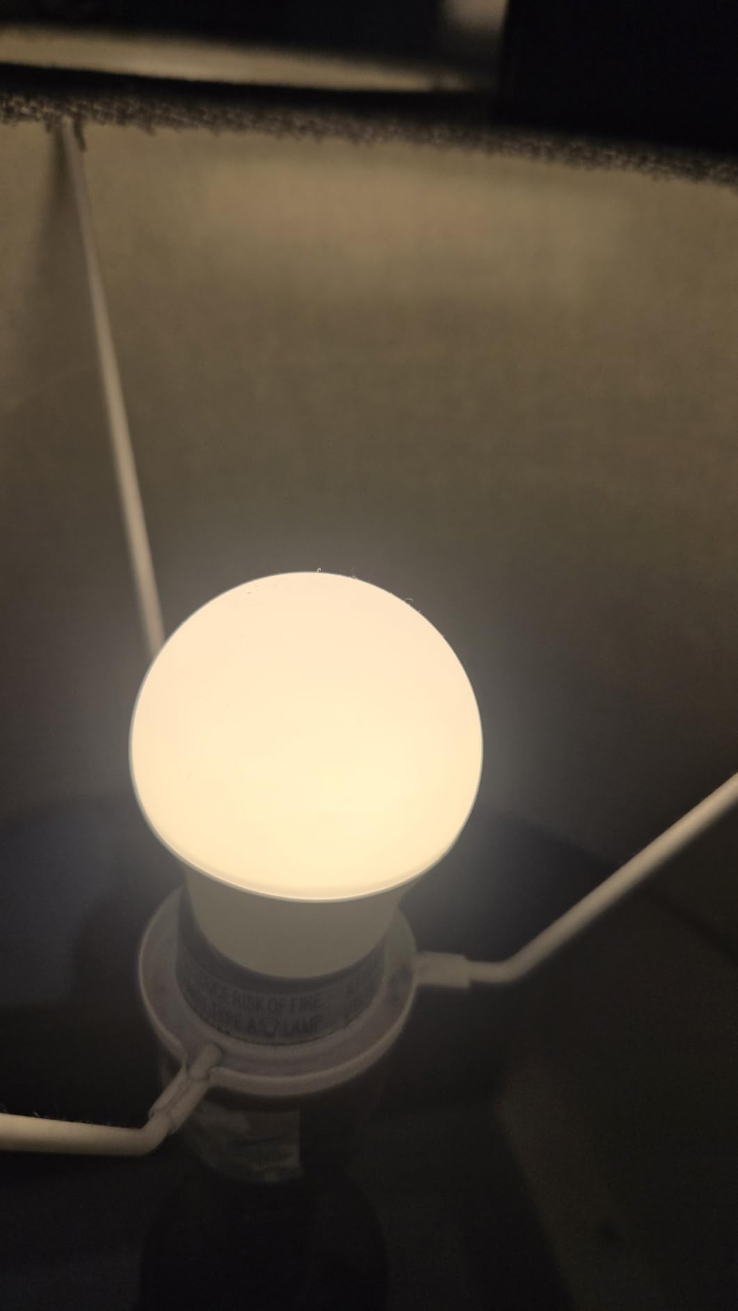 Vgogfly Red Light Bulb for Sleep Dimmable - Mood Setting Blue Light Blocking, A15 3W (25 Watt Equivalent) E26 Base for Bedroom, Longevity (2 Pack) customer photo 1