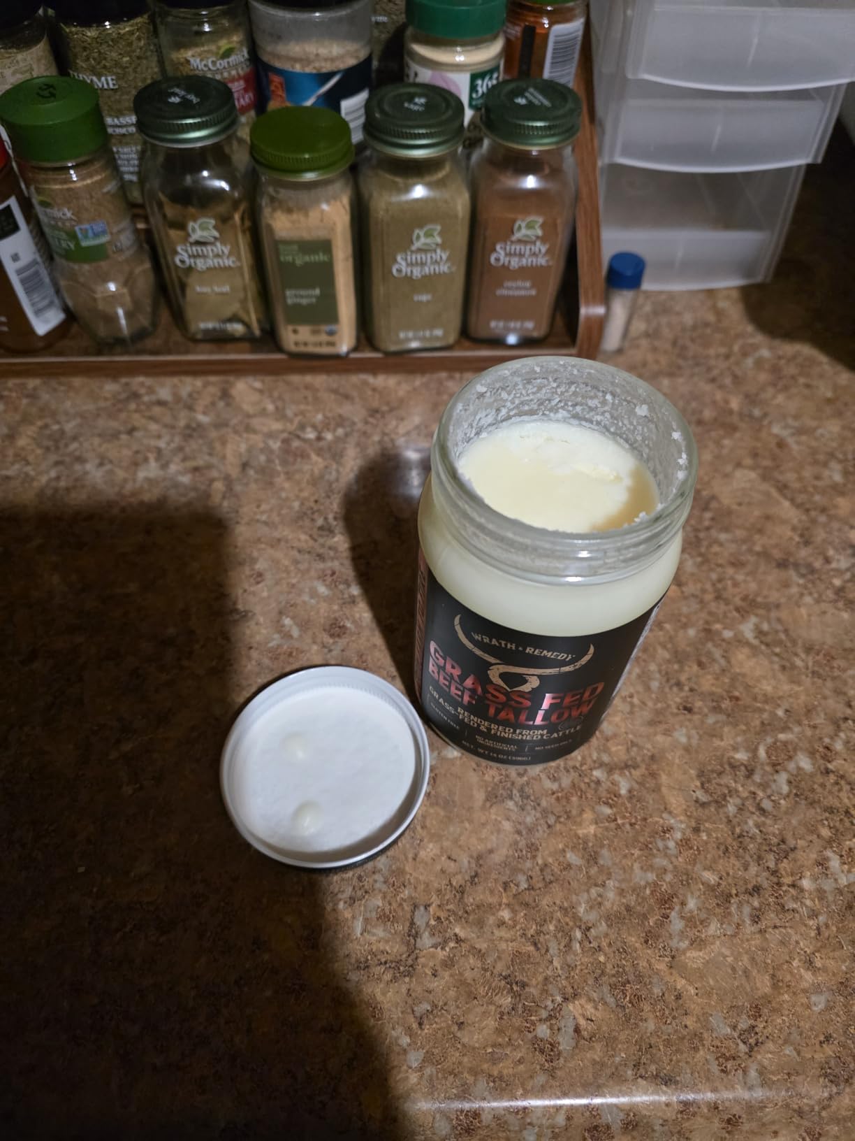 Beef Tallow for Cooking (14 oz) - US-Made, 100% Grass-Fed and Finished Beef Fat, Rich Flavor - Pure Beef Tallow for Deep Frying, Searing, Baking - Keto, Paleo, Carnivore Friendly- No Additives customer photo 2