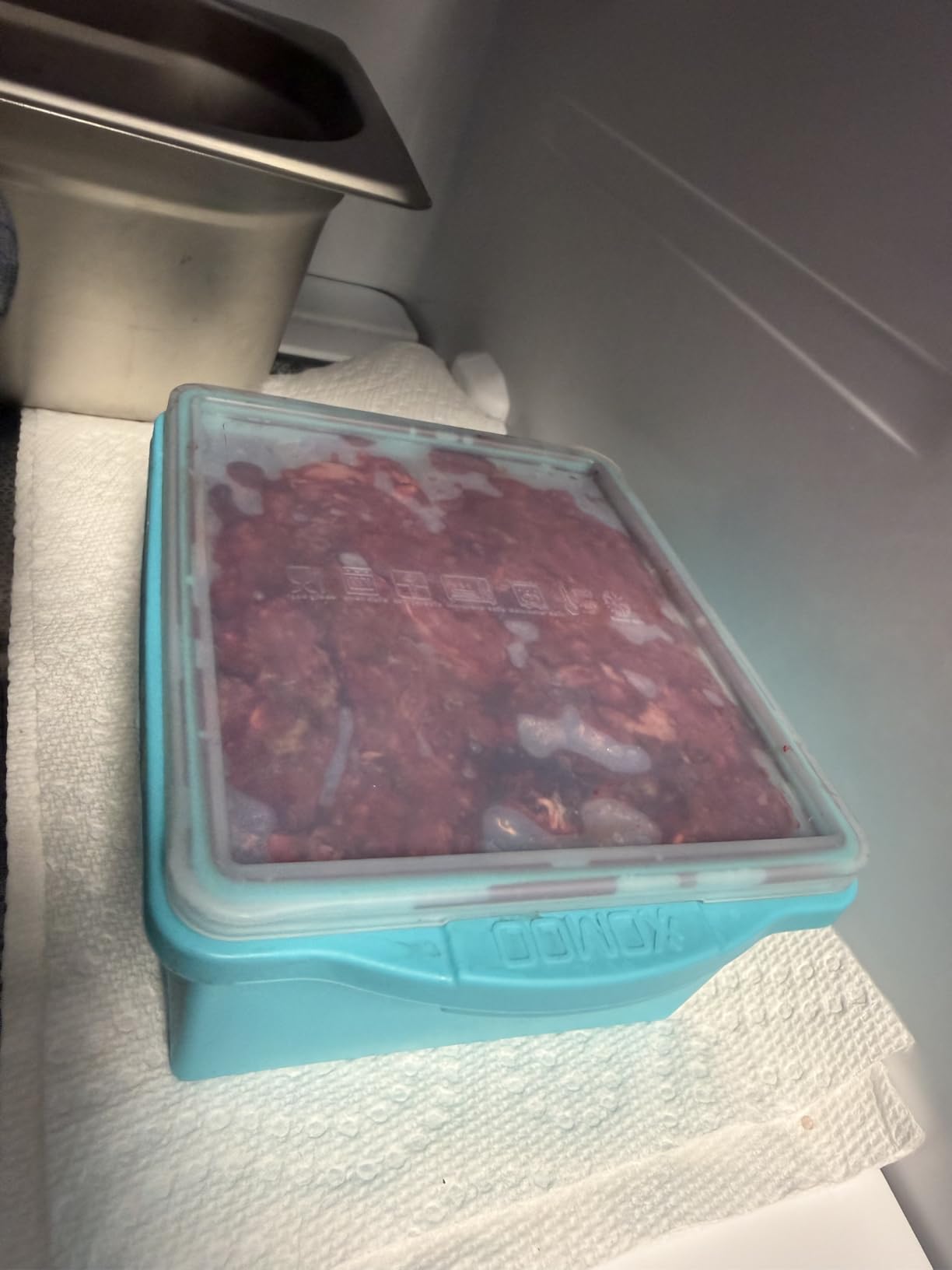 Xomoo 2 Cup Silicone Freezer Trays with Lids, Silicone Soup Freezer Molds - Leakproof, BPA-Free, Stackable, Microwave & Dishwasher Safe, Perfect for Soups, Sauces, Meal Prep, and Baked Goods - 4 Pack customer photo 1