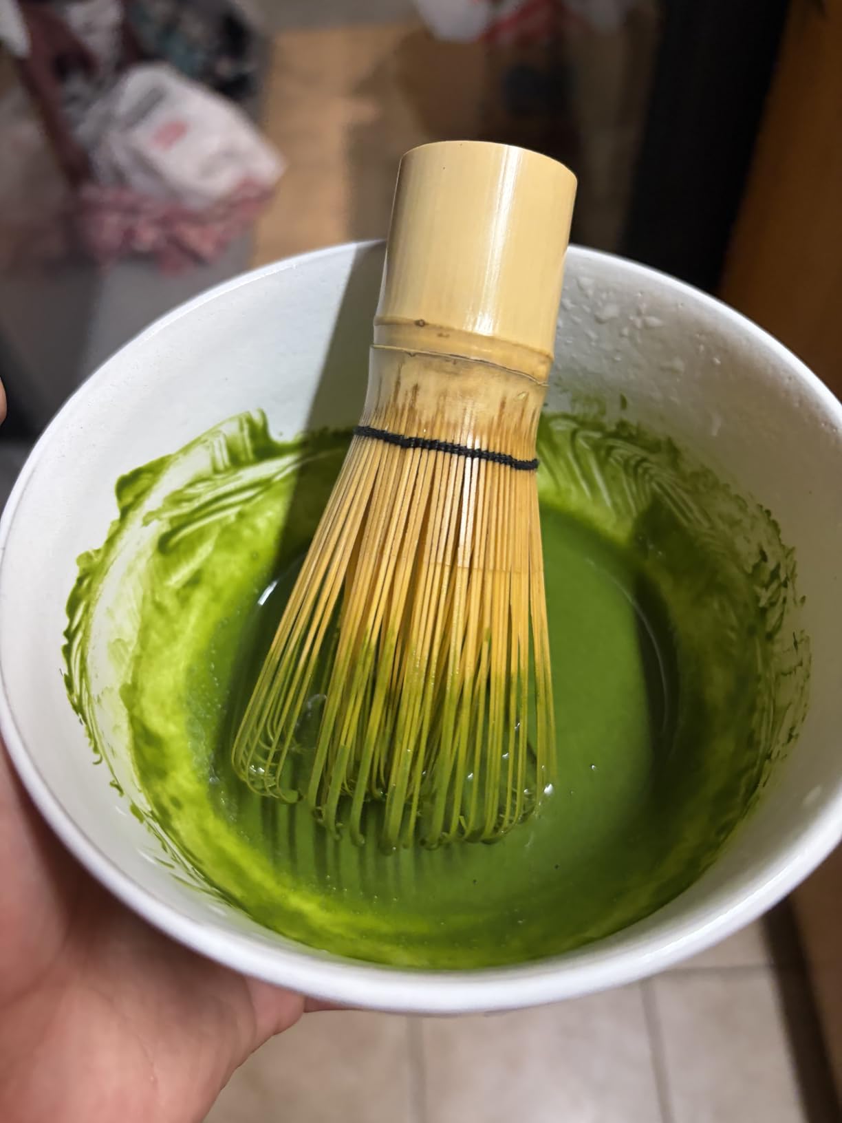 Clay&Fire Matcha Whisk, Handcrafted Bamboo Whisk for Matcha Powder, Traditional Japanese Chasen for Matcha Stirrer, 100% Natural Matcha Wisk customer photo 1