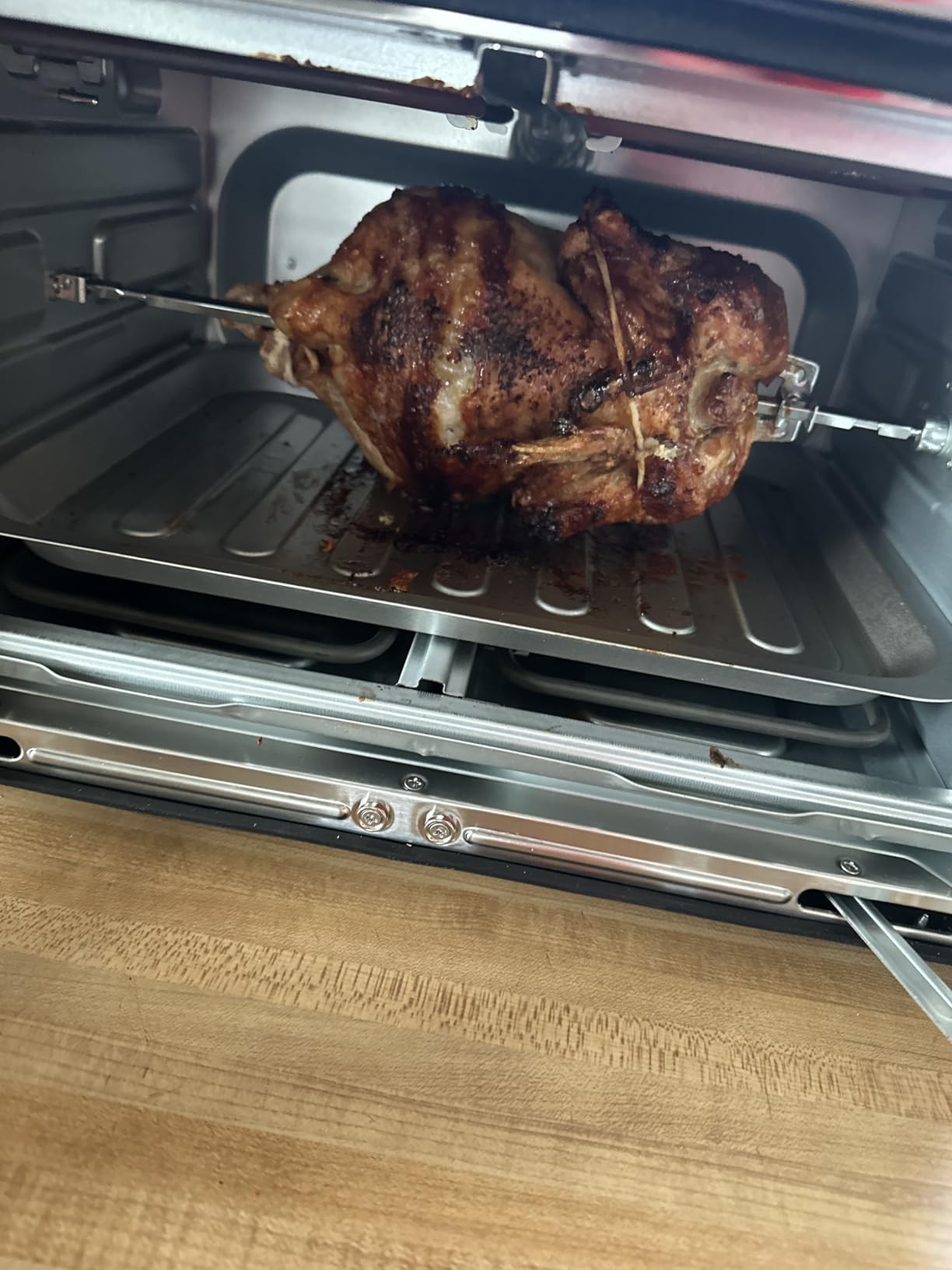 Emeril Lagasse Dual Zone 360 Air Fryer Oven Combo with French Door, 25 QT Extra Large, Cook Two Foods in Different Ways, Up to 60% Faster from Frozen to Finish, Pizza Stone Accessory customer photo 1