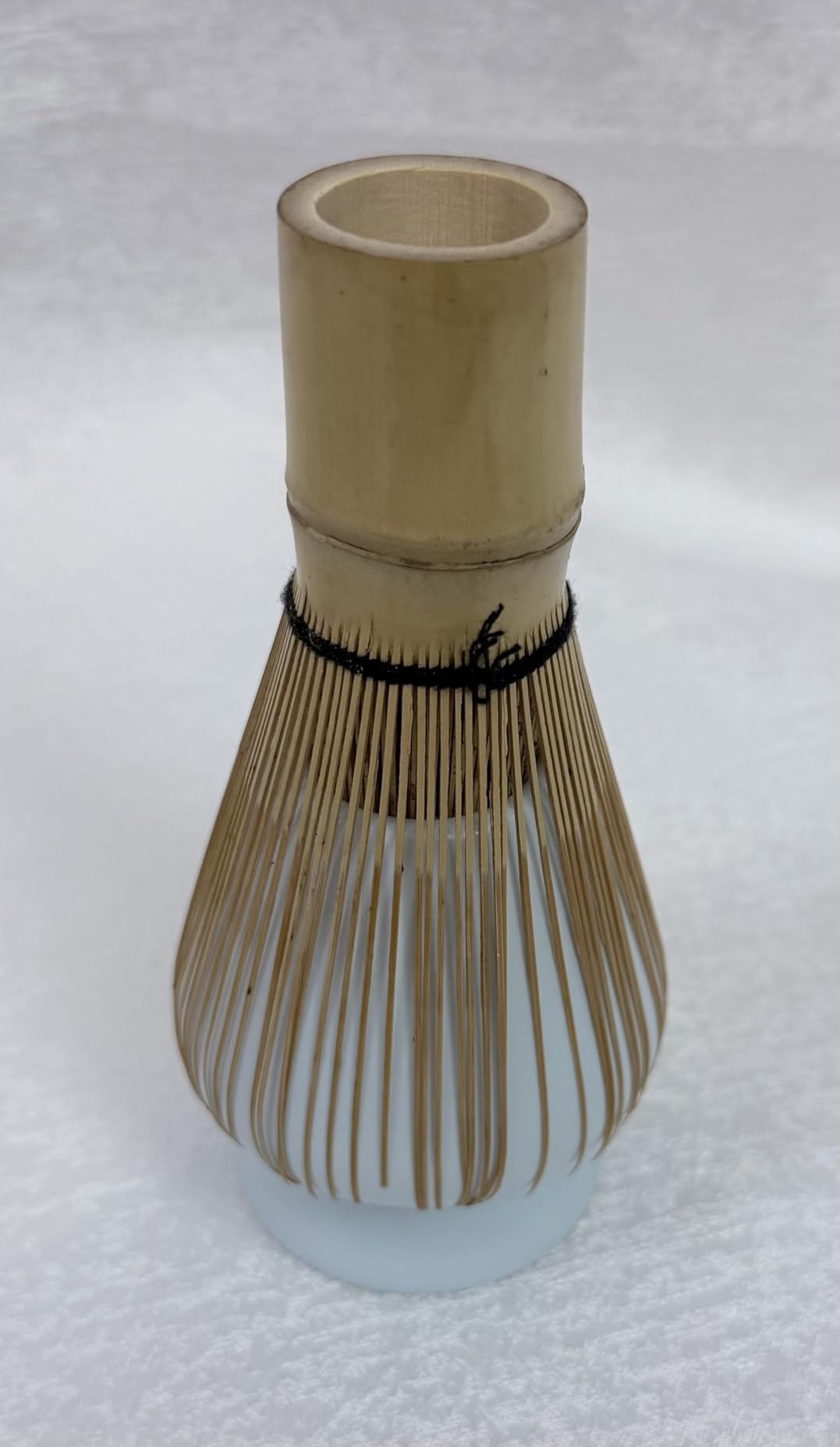 BlendWell Ceramic Matcha Whisk Stand, White Holder for Bamboo Chasen, Protects Shape and Extends Whisk Life customer photo 1