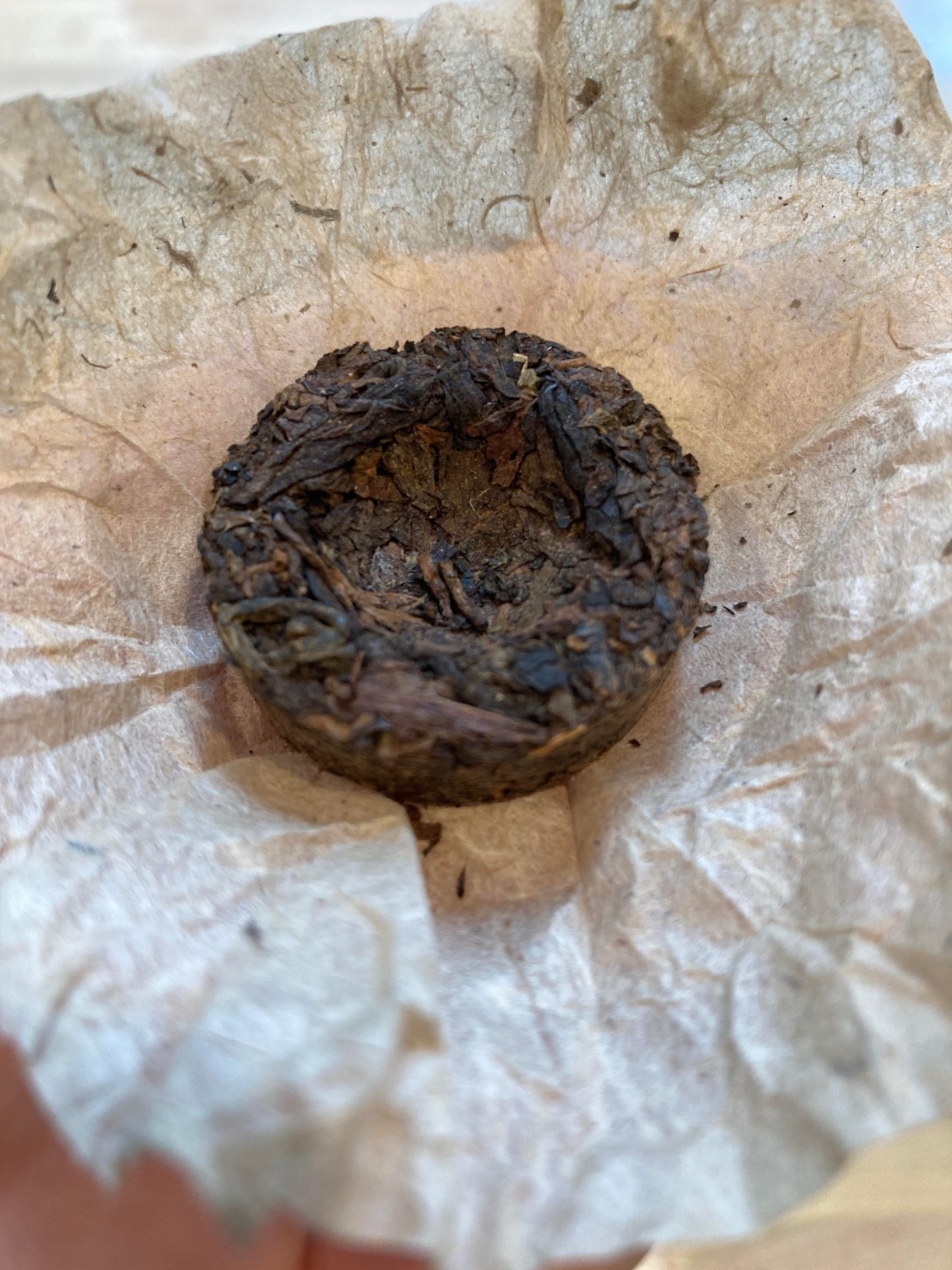 Rishi Tea Ancient Pu'er Tuo Cha Herbal Tea - Organic Direct Trade Loose Leaf, Medium Caffeine Aged Ripe Pu-erh - 4 Ounces, 15 Servings customer photo 2