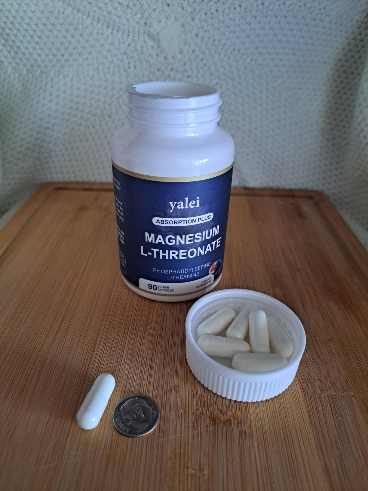 Magnesium L-Threonate 2,000mg and Magnesium Glycinate 400mg | 90 Vegetarian Capsules | Muscle Health, Better Sleep & Cognitive Health | High-Absorption | Non-GMO, Gluten-Free customer photo 1