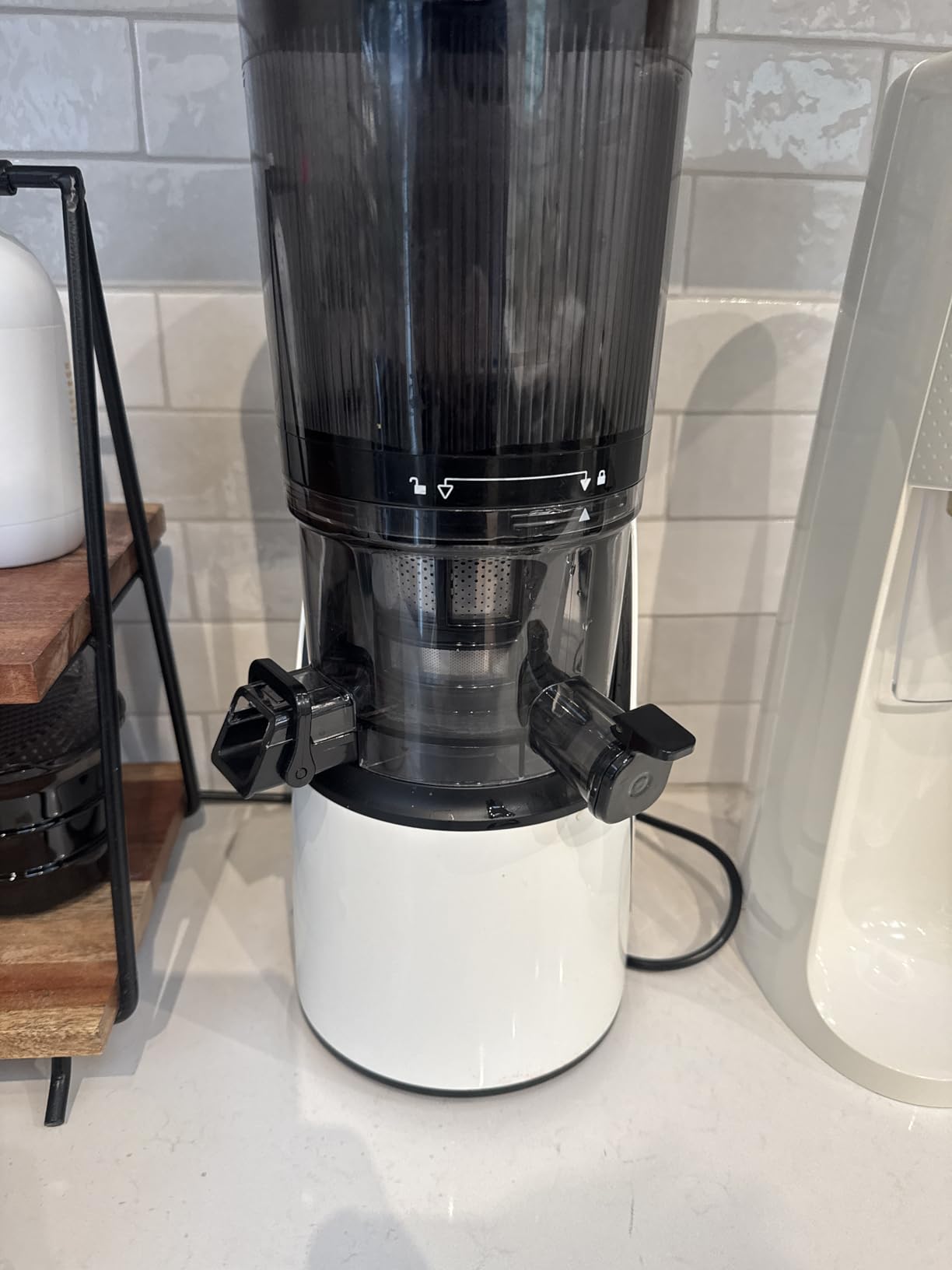 EanOruus Juicer Machines, 3-in-1 Cold Press Juicer with 6.5