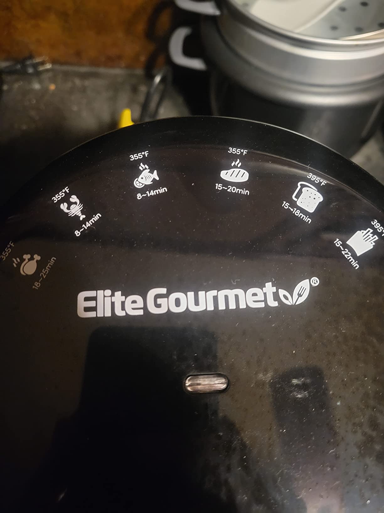Elite Gourmet EAF6535 Dual Stacked Air Fryer, 10.5 Qt Total Capacity, Family Size, PFAS-Free Dishwasher Safe Nonstick Baskets, Sync Cook & Sync Finish, 10 Presets, 1700W customer photo 2