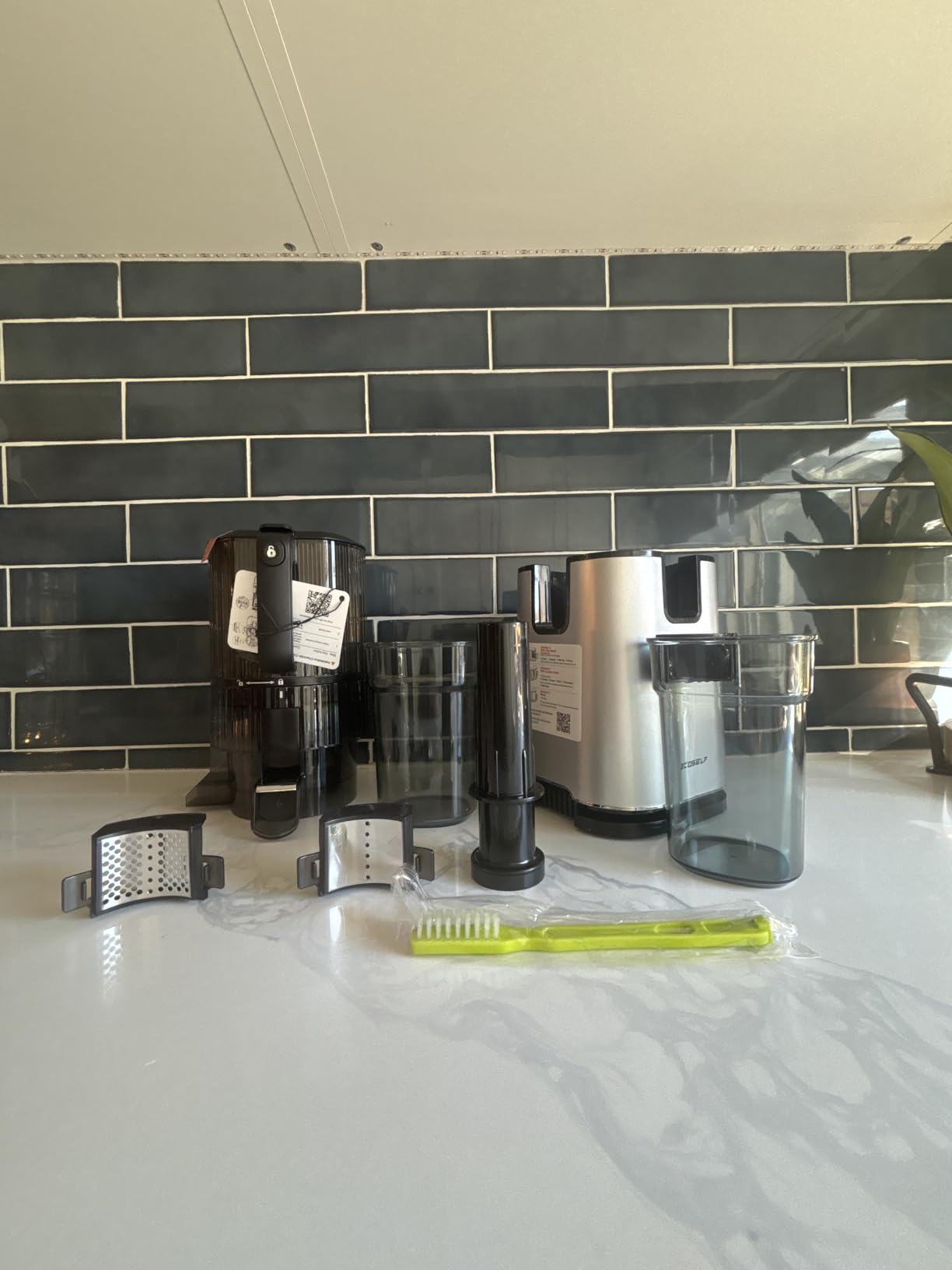 ECOSELF 3-in-1 Juicer with 3 Filters (For Juice, Sorbet & Nut Milk), 6.0