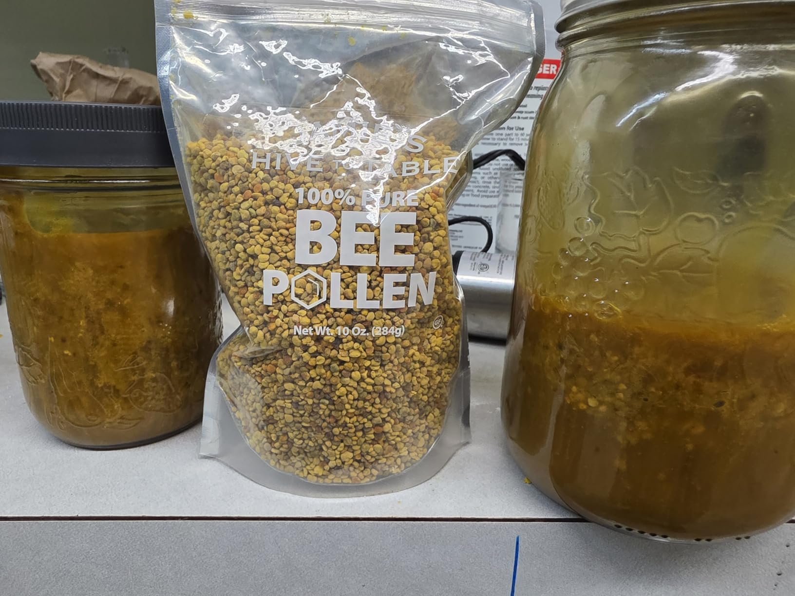Jamie's Hive to Table 100% Pure Bee Pollen Granules, 6 oz - Raw & Natural for Energy, Immunity, Skin Health, Antioxidants, & Vitality, Gluten Free customer photo 2