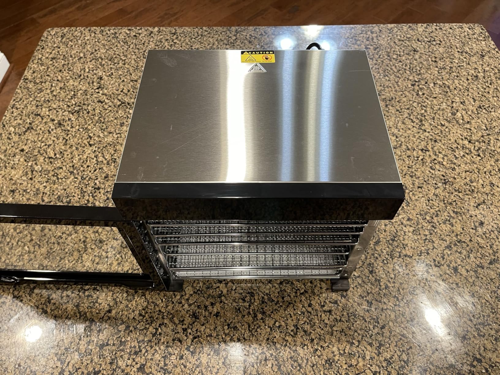 Food Dehydrator Machine, Powerful Food Dryer with 8 Stainless Steel Trays, Adjustable Temperature up to 167F & 48-Hour Timer for Jerky, Fruits, Herbs - Includes Mesh Tray, Drip Tray & Recipe Guide customer photo 2
