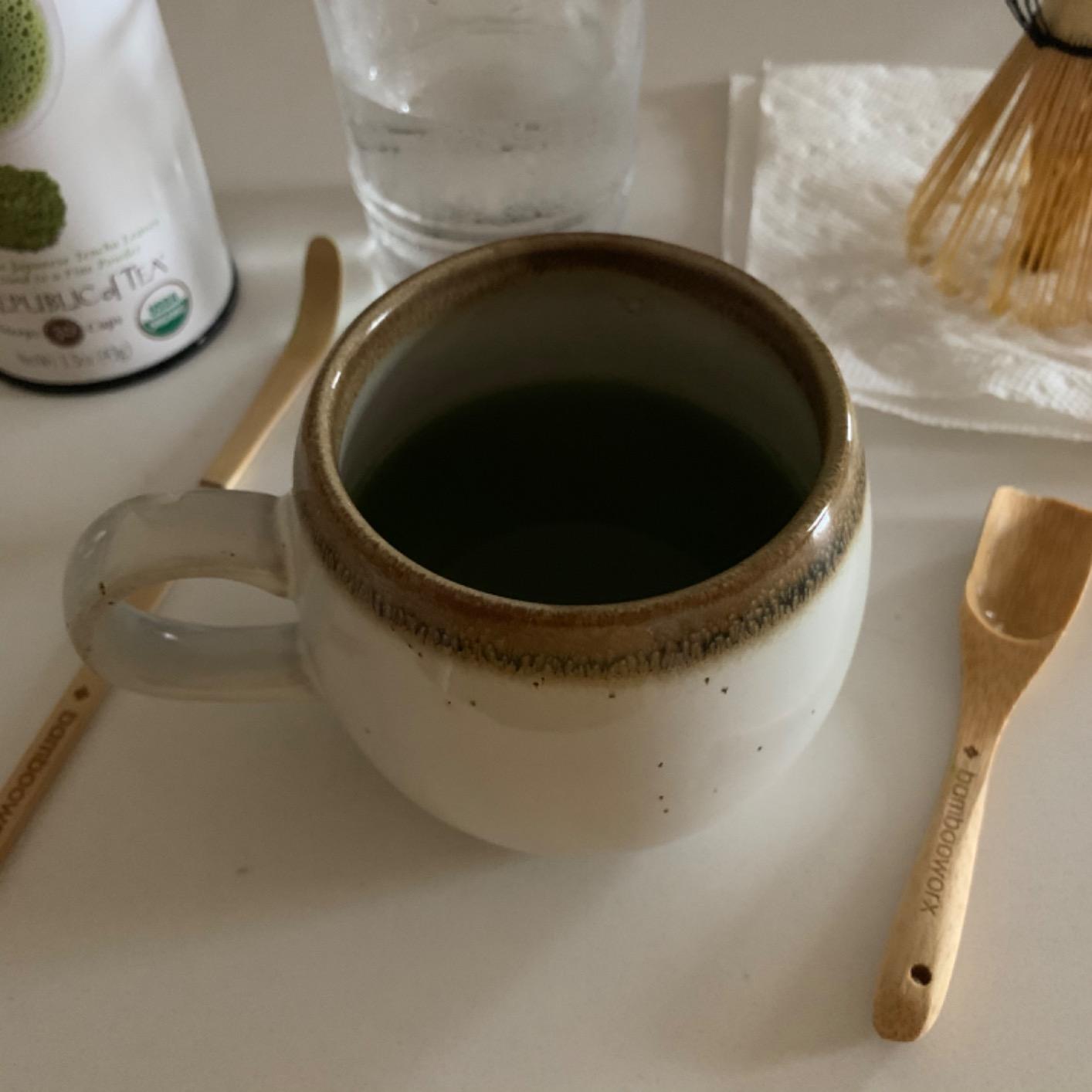 Matcha Mate Electric Powered Bamboo Whisk - Traditional Whisking with Electronic Precision - Rechargeable Portable Tea Frother, Stirrer, Mixer, Making Machine Set Accessories Kit - Matcha Gift Set customer photo 1