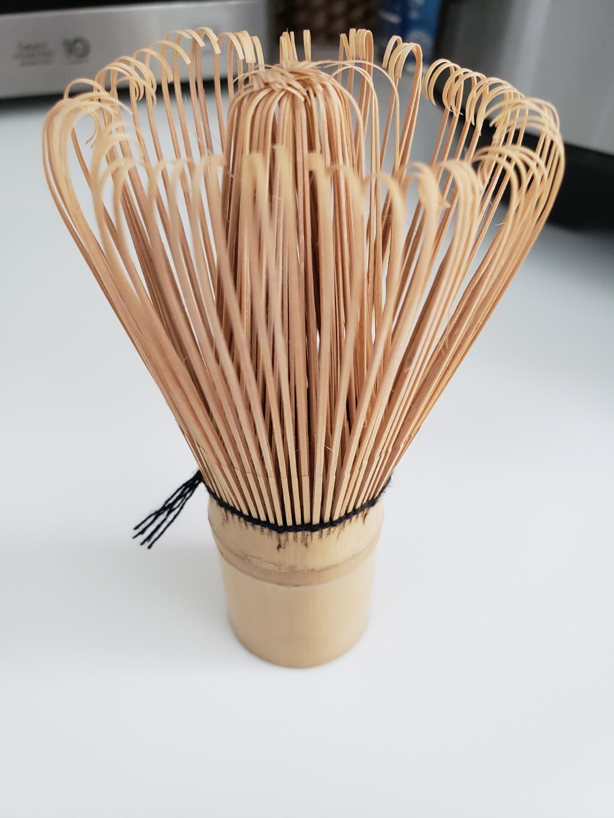 Matcha Mate Electric Powered Bamboo Whisk - Traditional Whisking with Electronic Precision - Rechargeable Portable Tea Frother, Stirrer, Mixer, Making Machine Set Accessories Kit - Matcha Gift Set customer photo 2