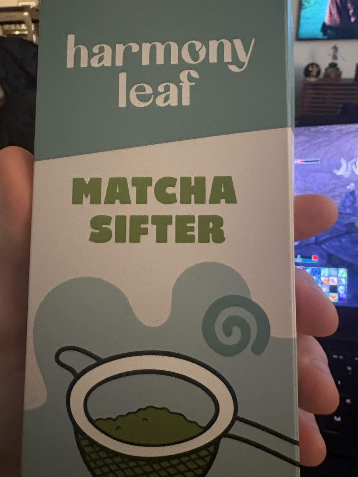 Harmony Leaf Matcha Sifter, Fine Mesh Stainless Steel Strainer for Matcha Powder, Prevents Clumps for Smooth Tea, Multi-Use Sifter for Baking, Tea, and Coffee customer photo 2
