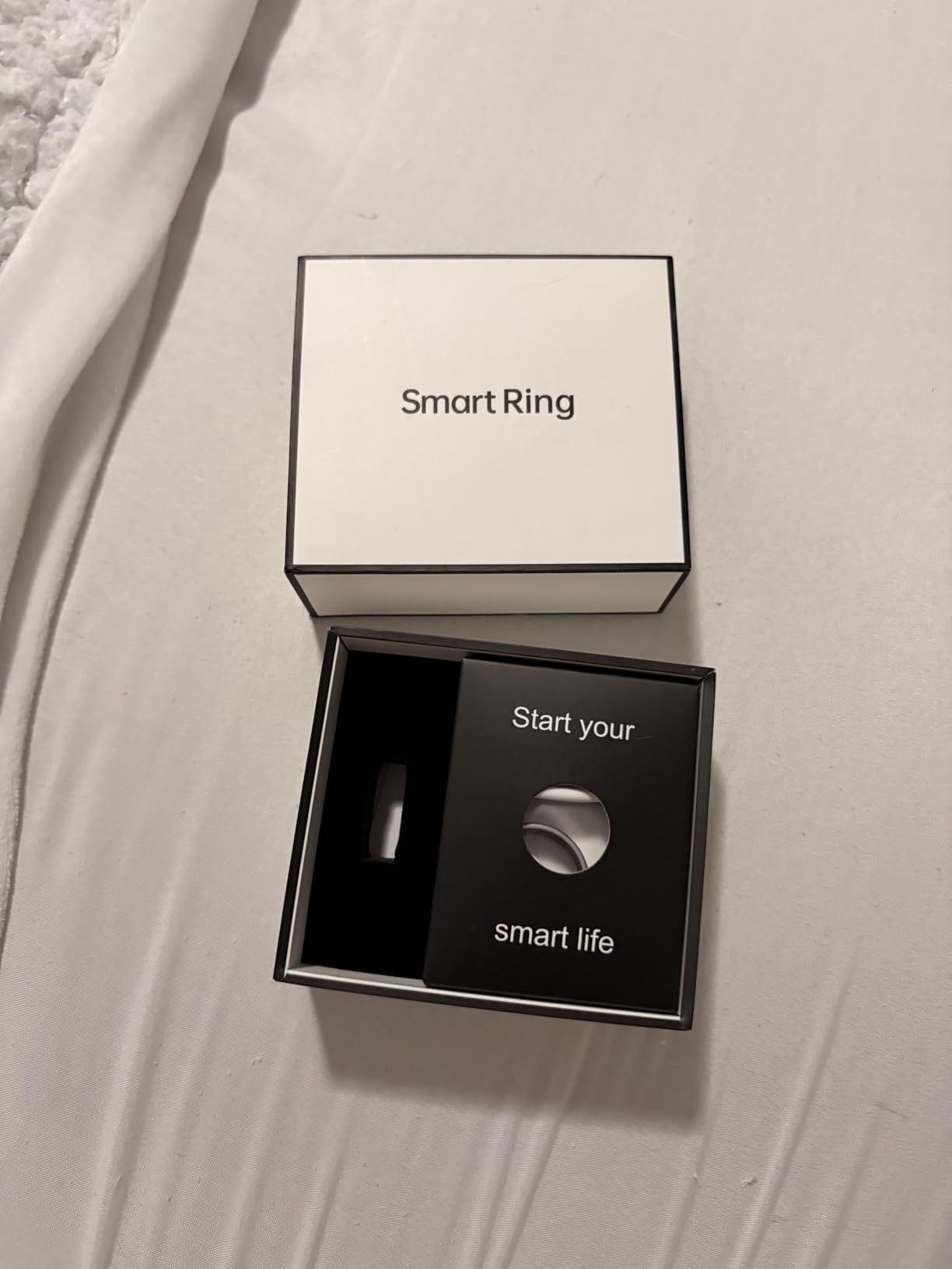 BIEMHA IP68 Waterproof Smart Ring - Fitness & Health Tracker with Sleep/Exercise Monitoring, Unisex for Women Men, iOS & Android Compatible, Long Lasting Battery Life, No Subscription (Rose Gold, 8) customer photo 2