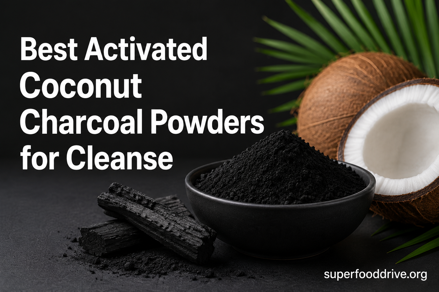 Best Activated Coconut Charcoal Powders for Cleanse
