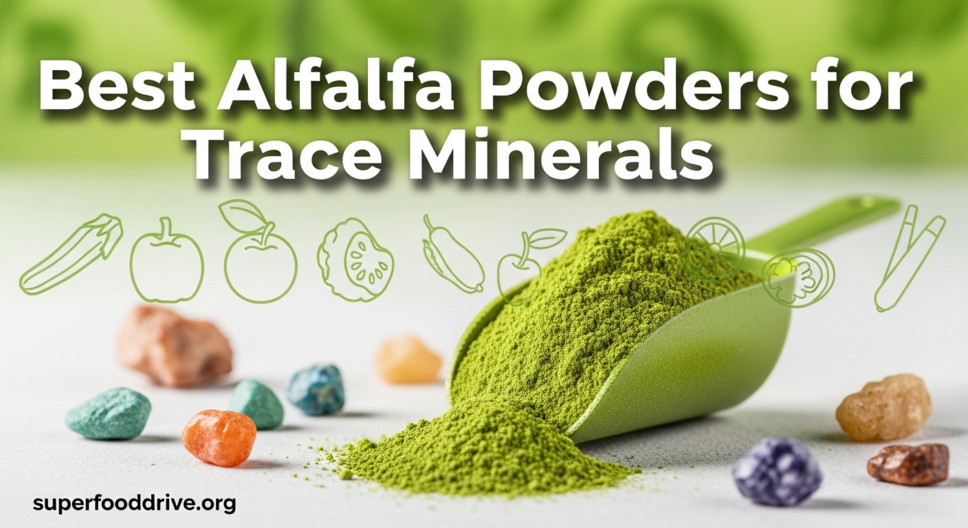 Best Alfalfa Powders for Trace Minerals