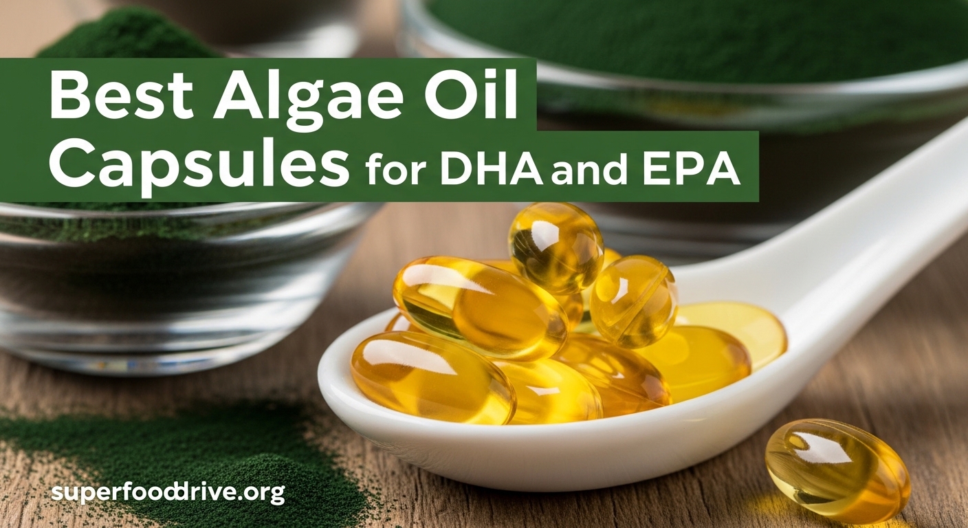 Best Algae Oil Capsules for DHA and EPA