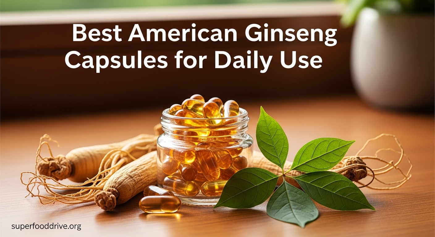 Best American Ginseng Capsules for Daily Use