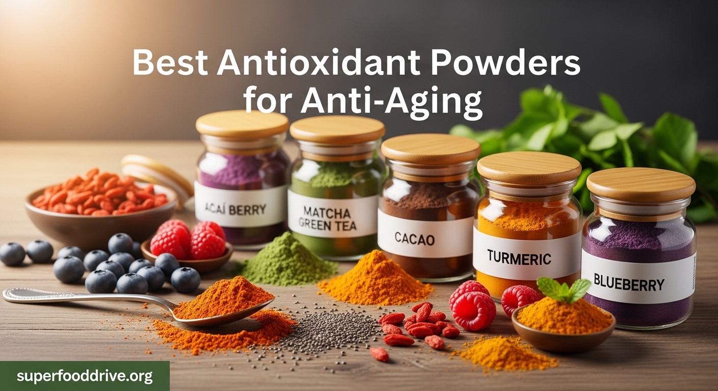 Best Antioxidant Powders for Anti Aging