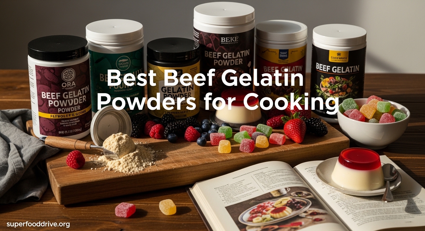 Best Beef Gelatin Powders for Cooking
