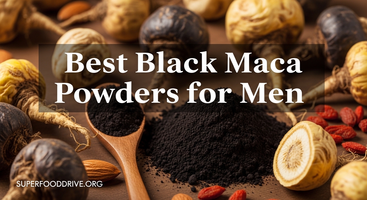 Best Black Maca Powders for Men