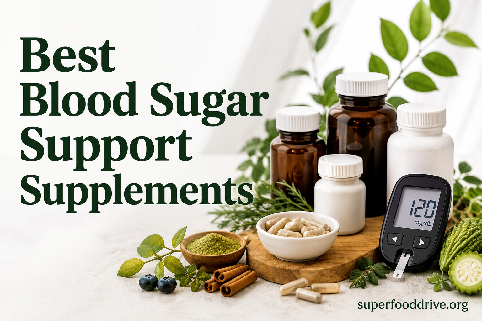 Best Blood Sugar Support Supplements