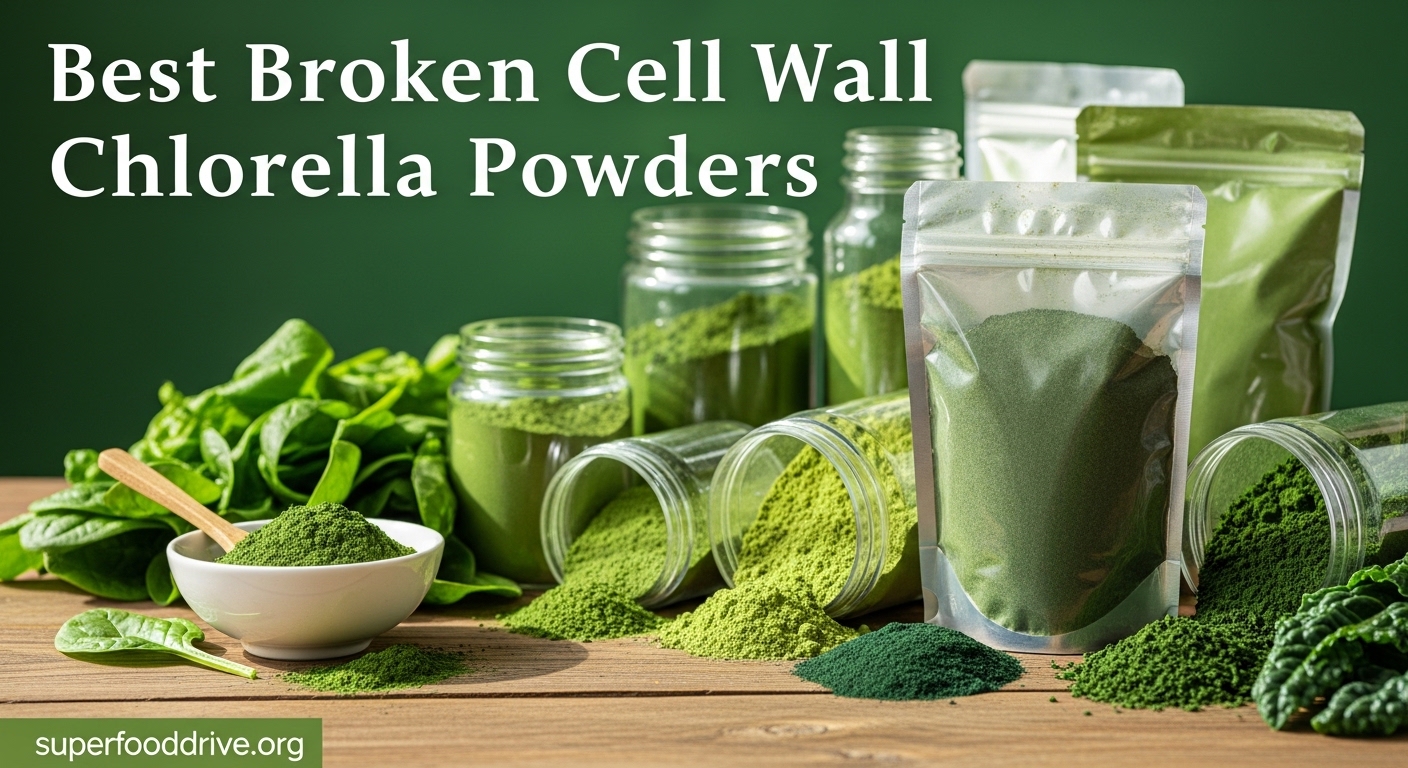 Best Broken Cell Wall Chlorella Powders